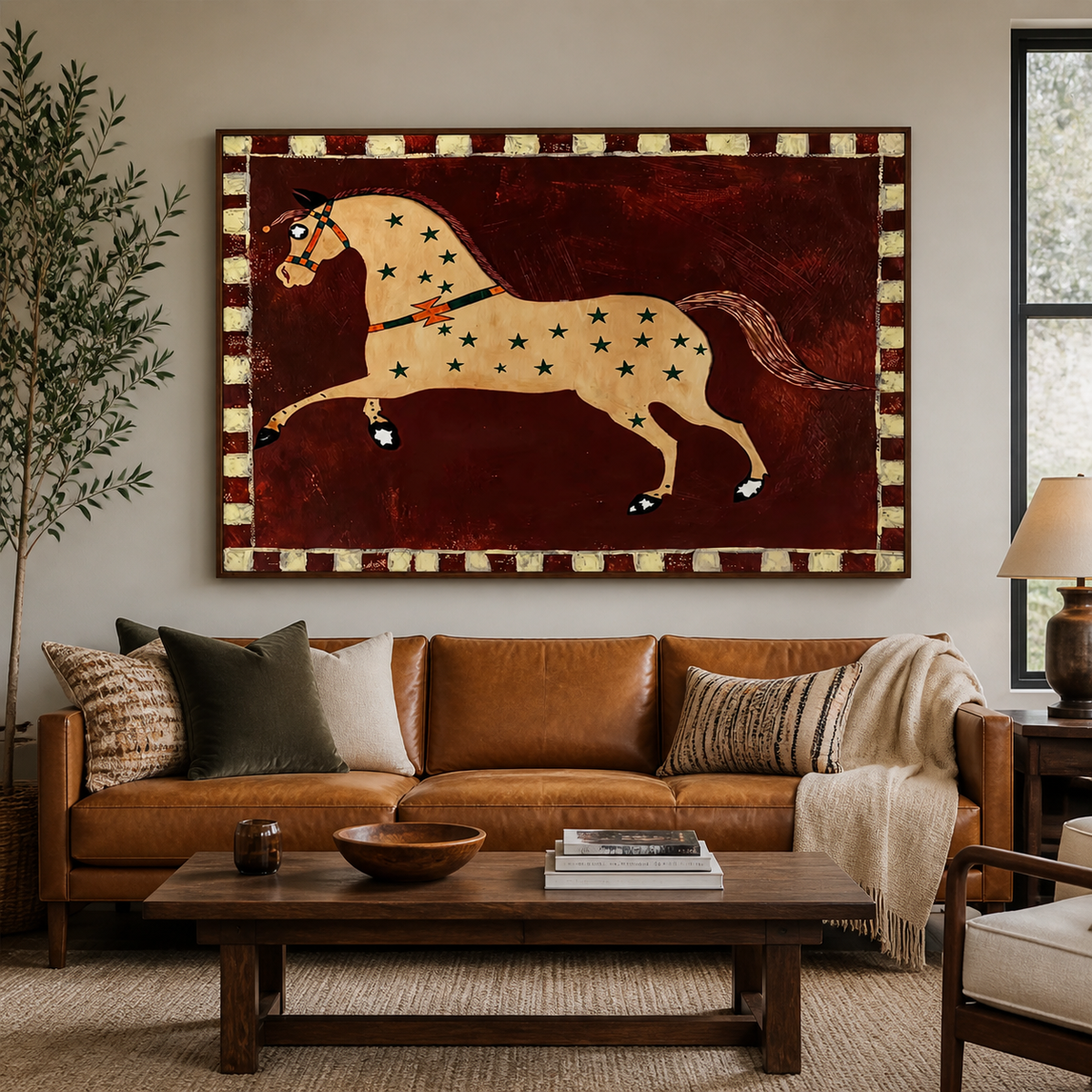 Western Horse Wall Art | Constellation Runner