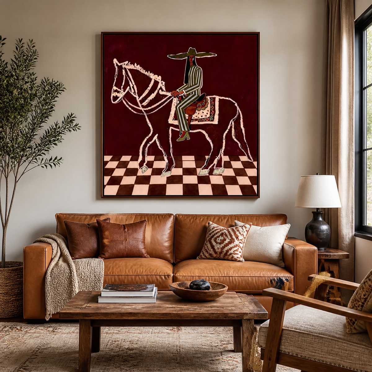 Skeleton Cowboy Wall Art | Last Ride