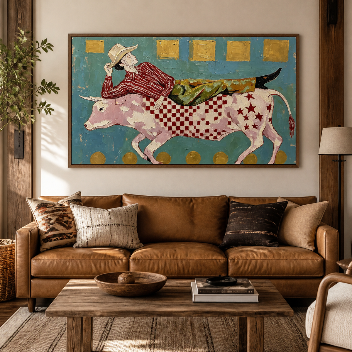 Cowgirl Rodeo Wall Art | Checkered Charge