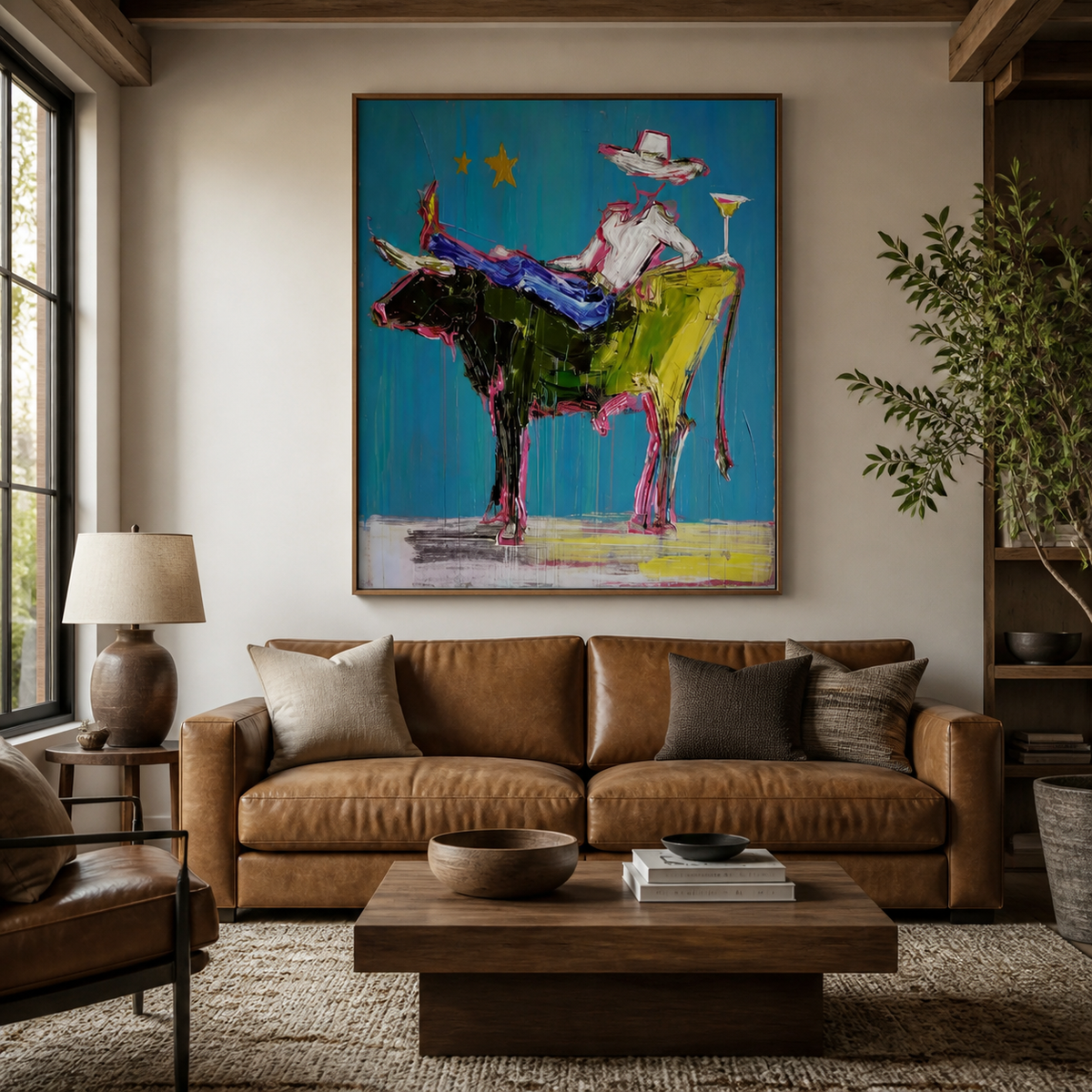 Cowboy Rodeo Wall Art | Star of the Show