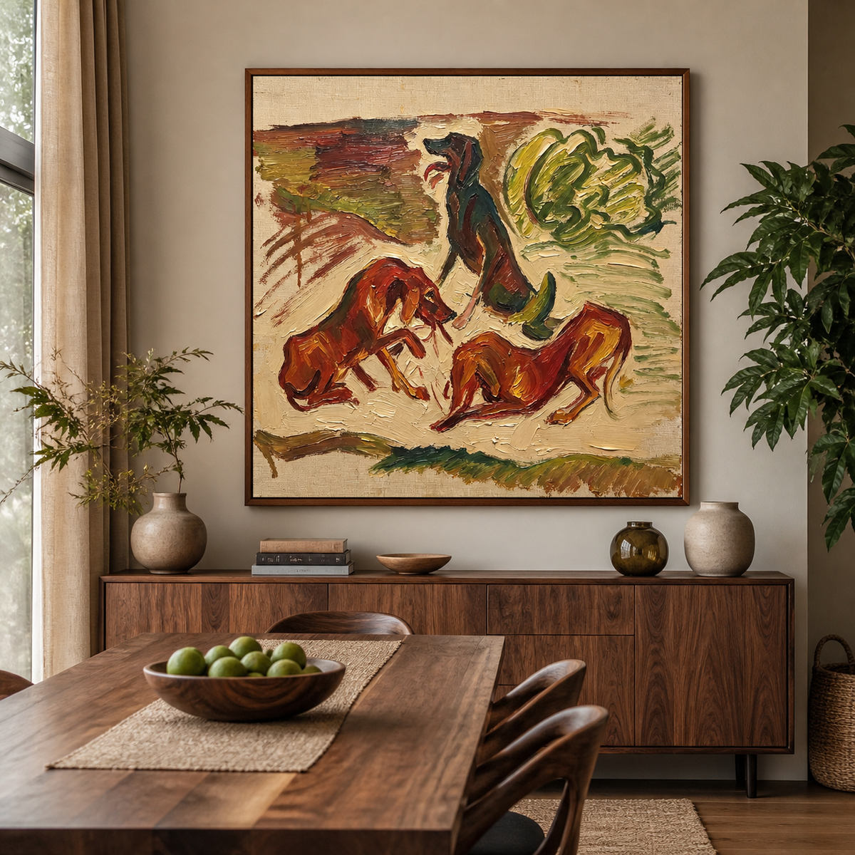 Running Horses Wall Art | Dust Before Thunder