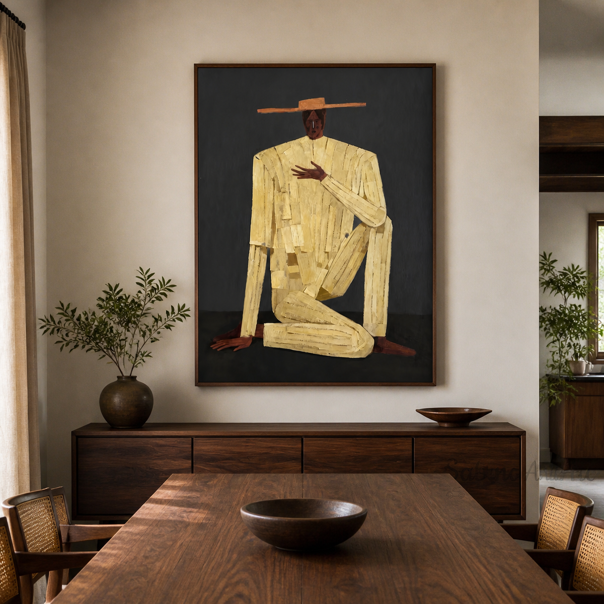 Modern Western Cowboy Wall Art | The Quiet Vaquero