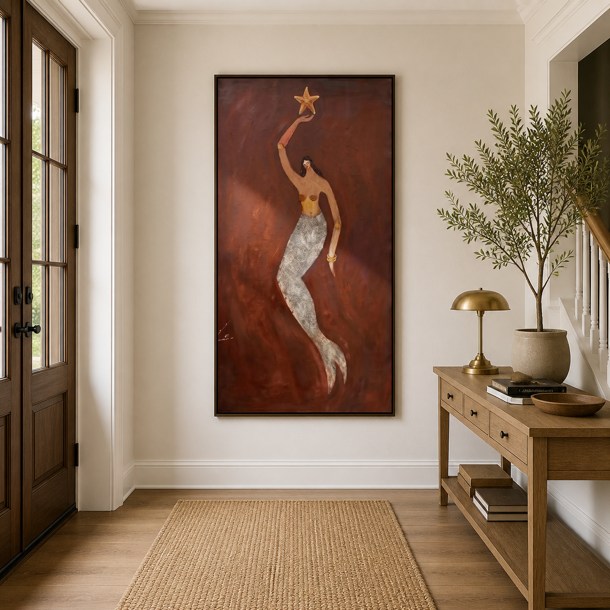 Mermaid Wall Art | Keeper of the Star