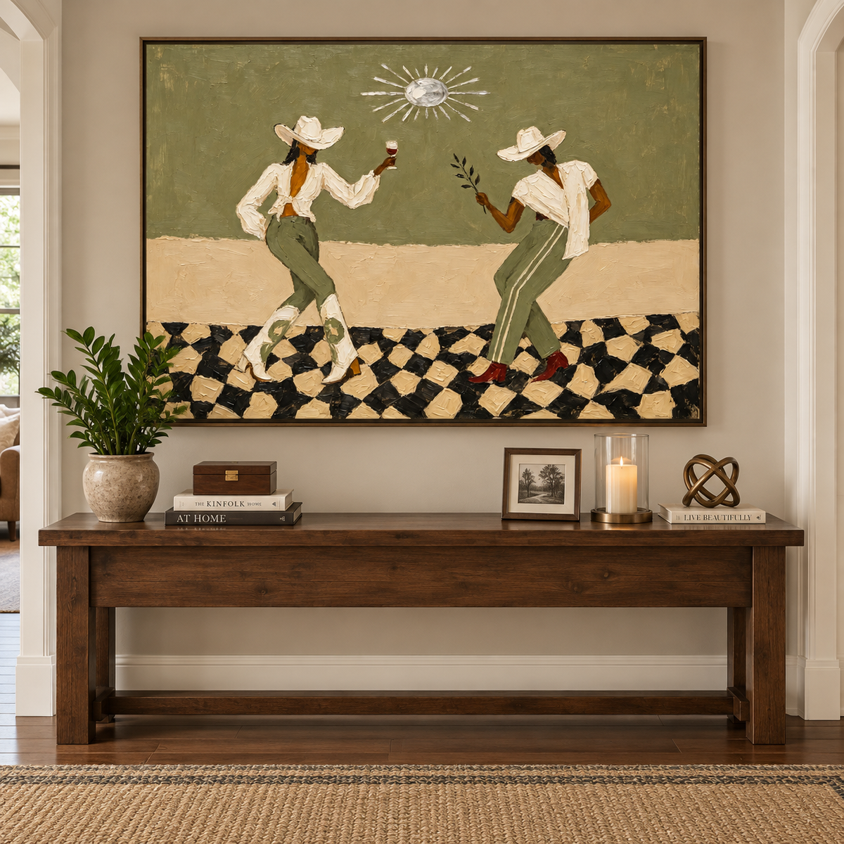 Cowgirl Wall Art | Western Happy Hour