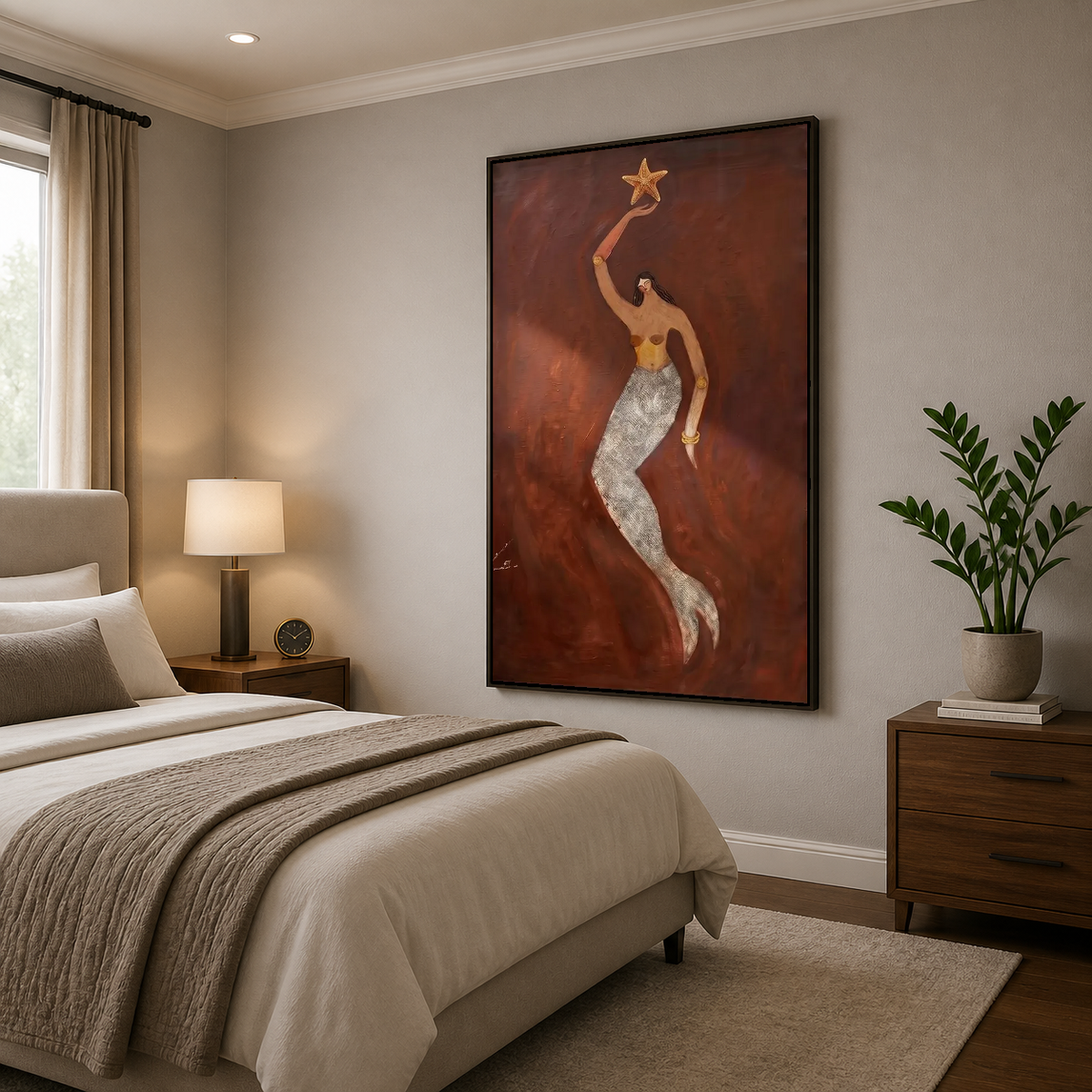 Mermaid Wall Art | Keeper of the Star