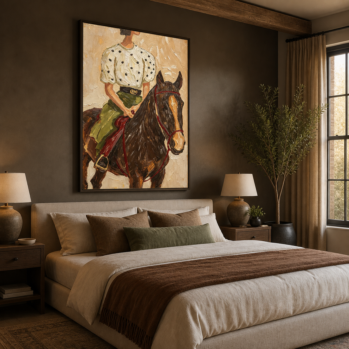Cowgirl Horse Wall Art | Trail Ready