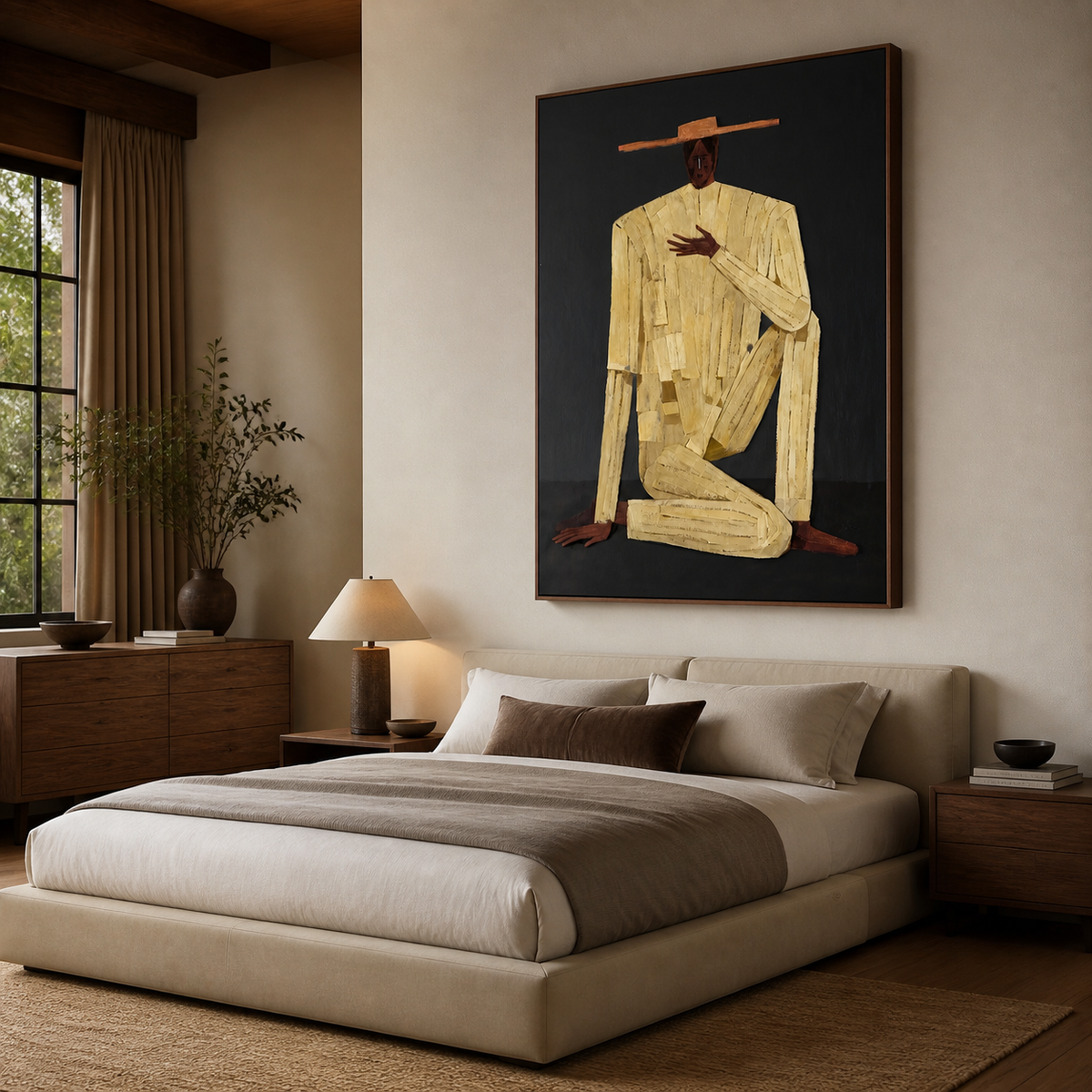 Modern Western Cowboy Wall Art | The Quiet Vaquero