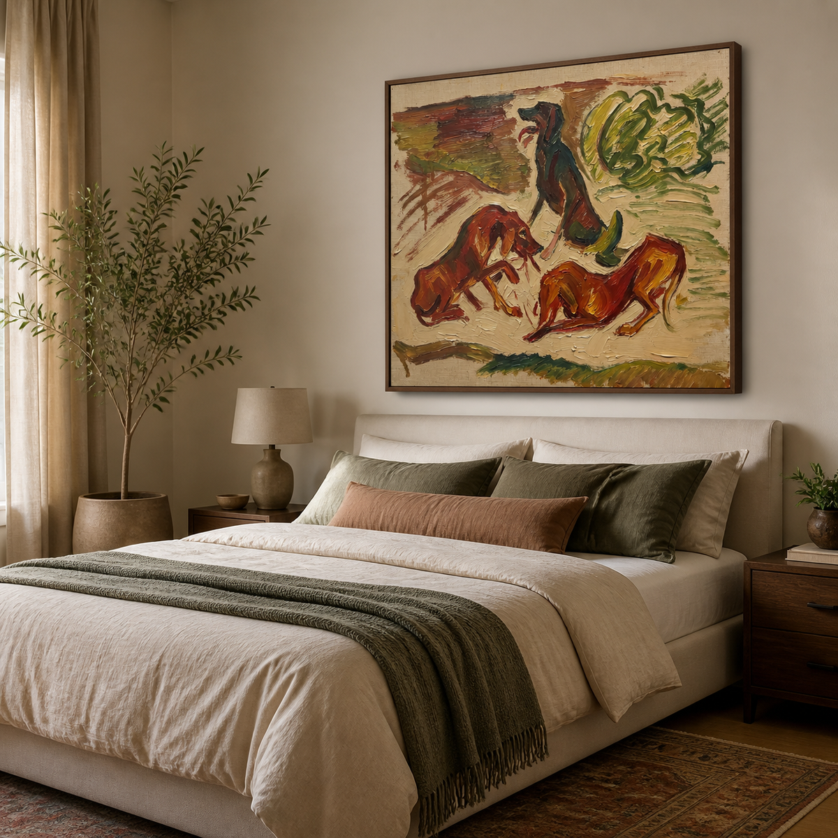 Running Horses Wall Art | Dust Before Thunder