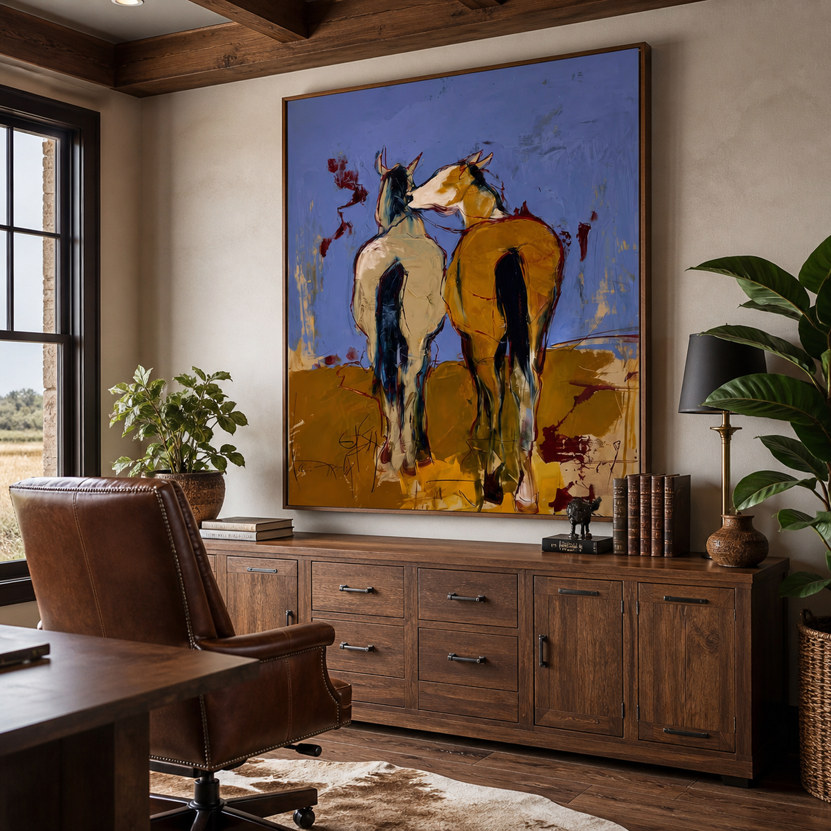 Two Horses Wall Art | Range Companions