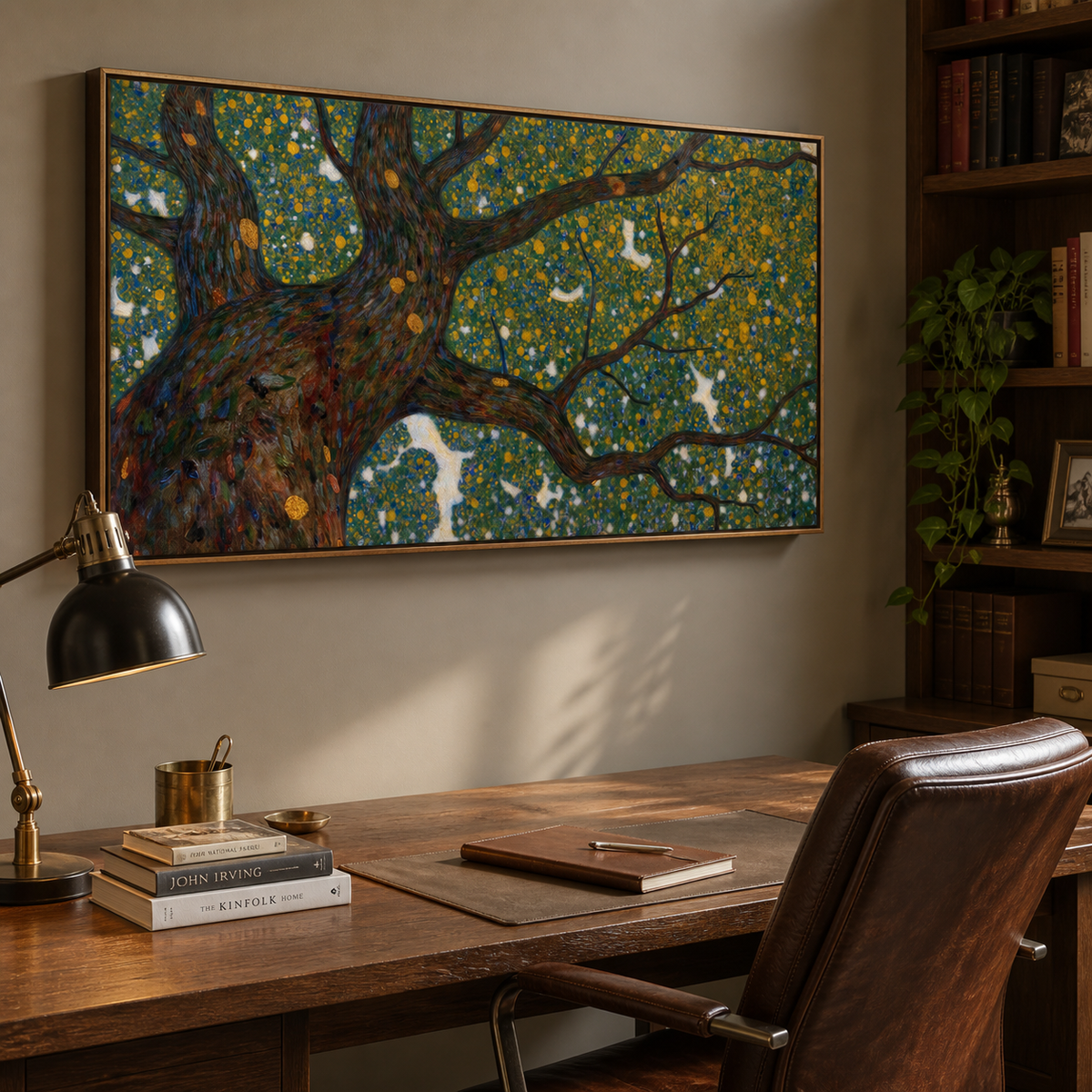 Tree of Life Wall Art | Golden Canopy
