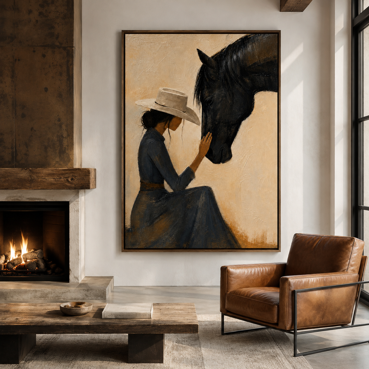 A Beautiful Story Of Trust Between Woman And Horse