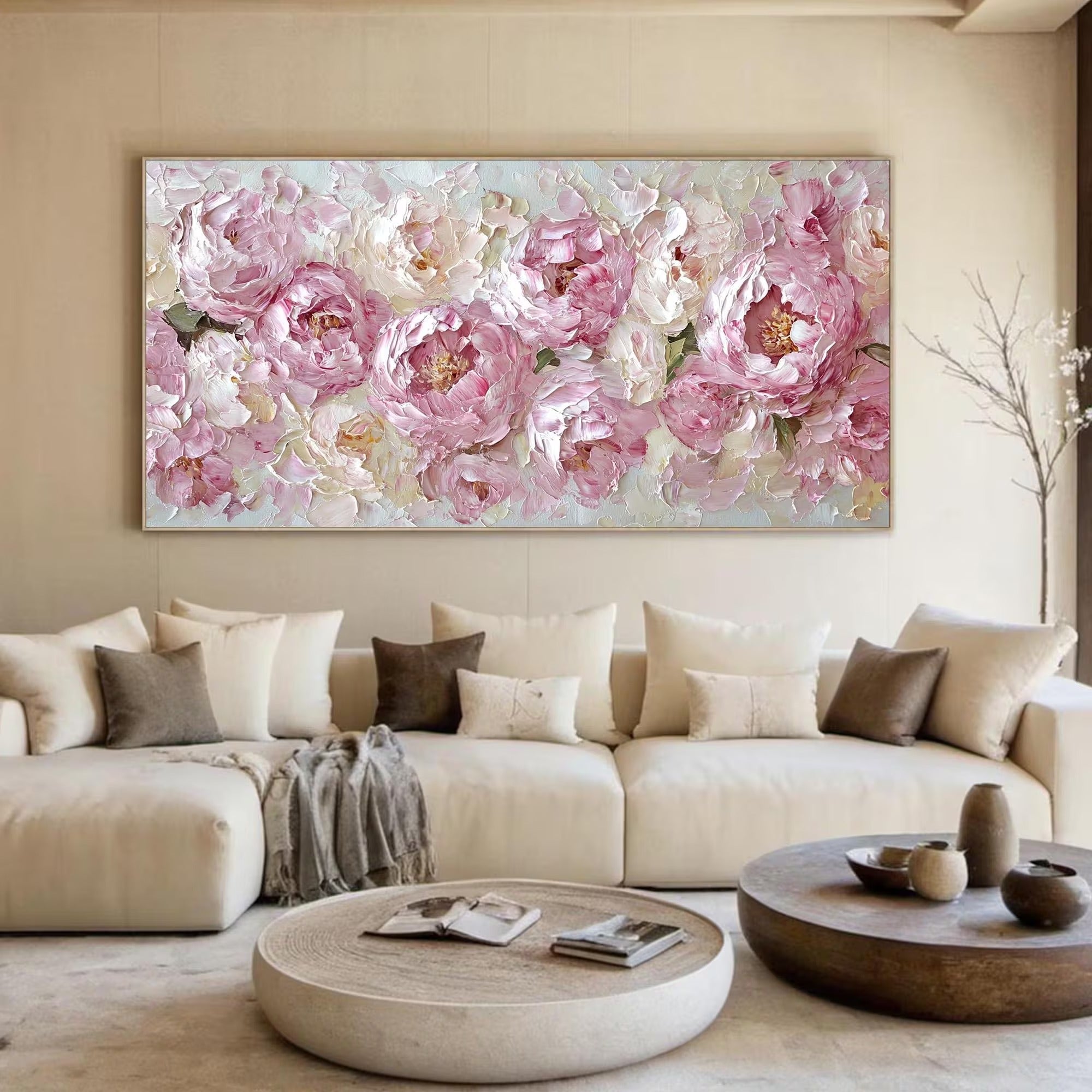 Pink Peony Wall Art | Blush in Bloom
