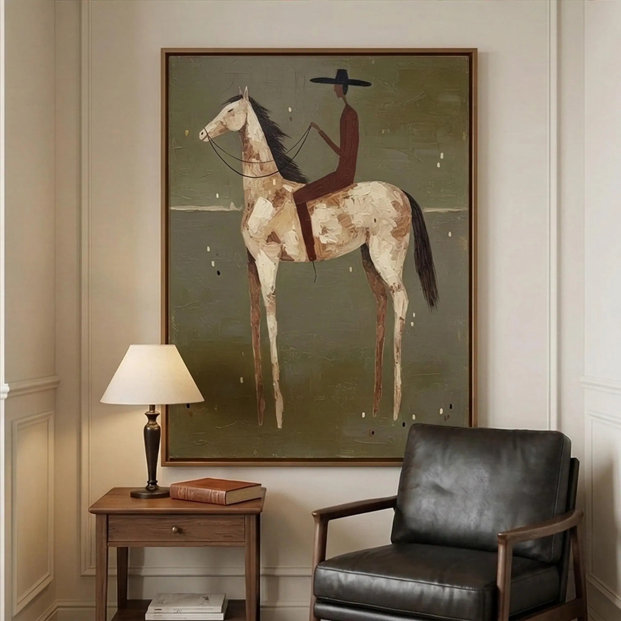 The Grace of Antiquity - Large Wall Painting