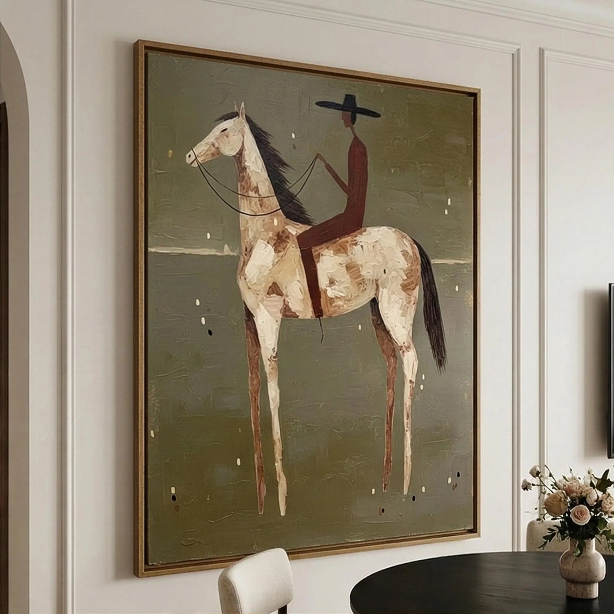 The Grace of Antiquity - Large Wall Painting