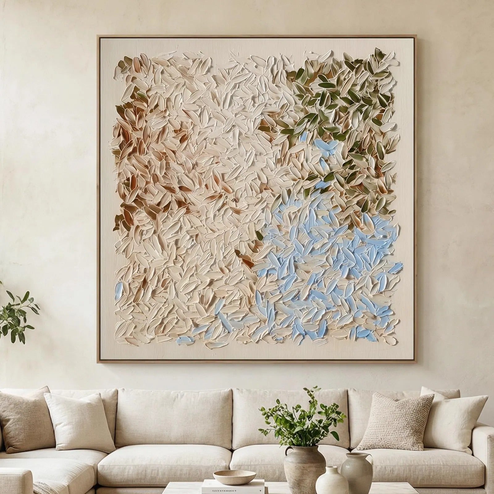 Rich - Large Textured Painting