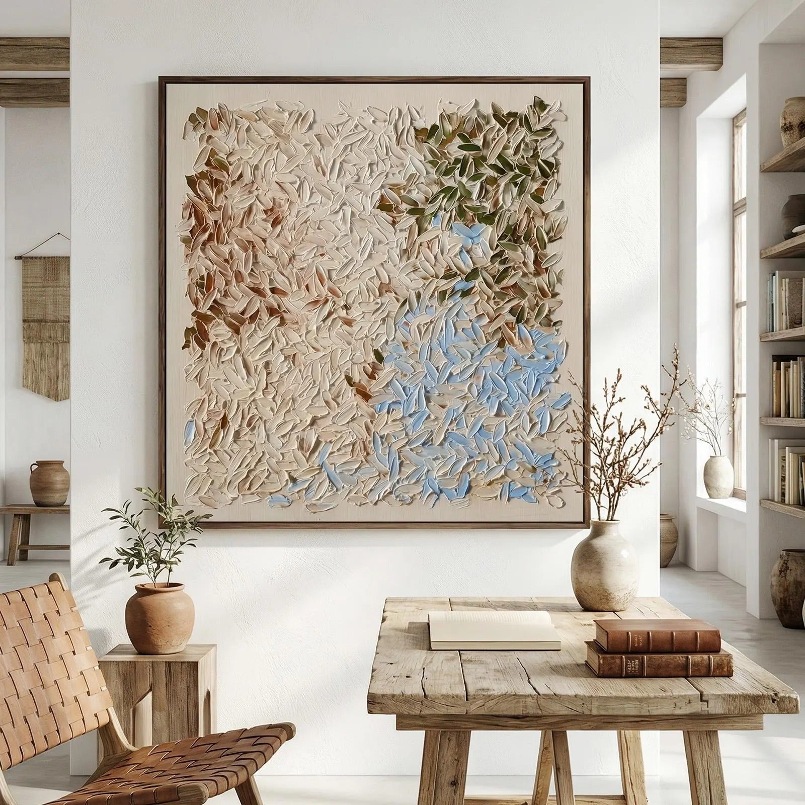 Rich - Large Textured Painting