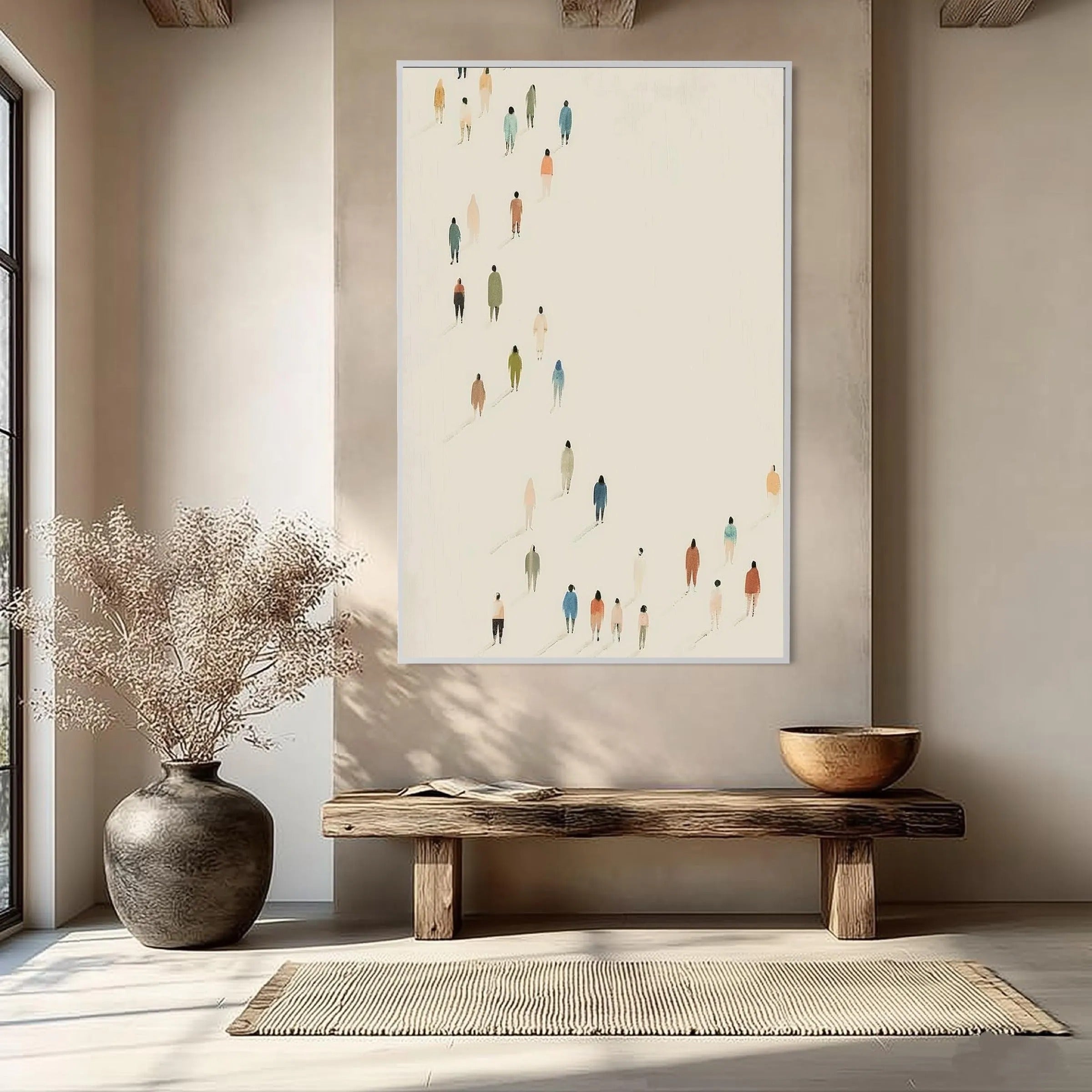 Flow - Large Wall Painting