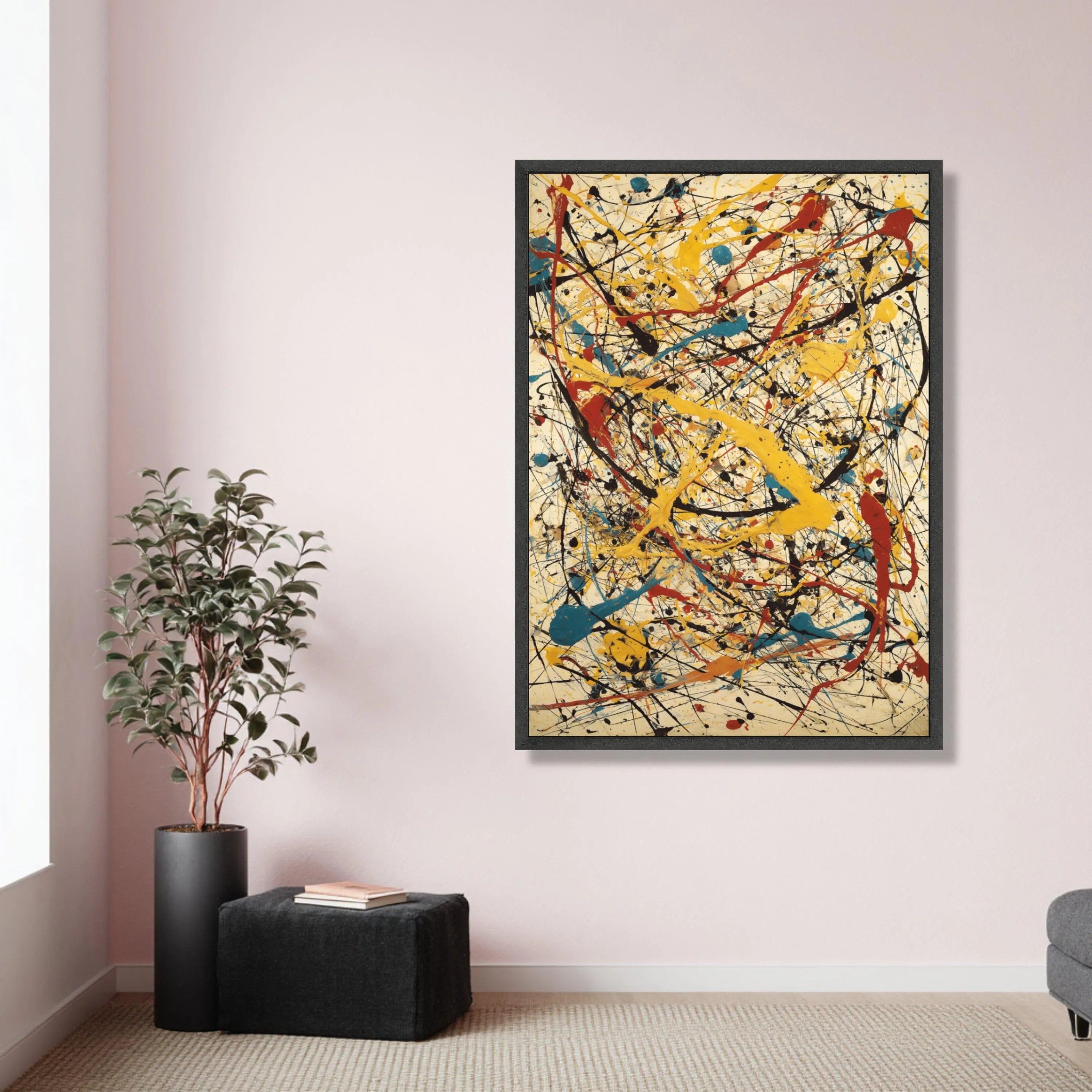Lines - Large Wall Painting