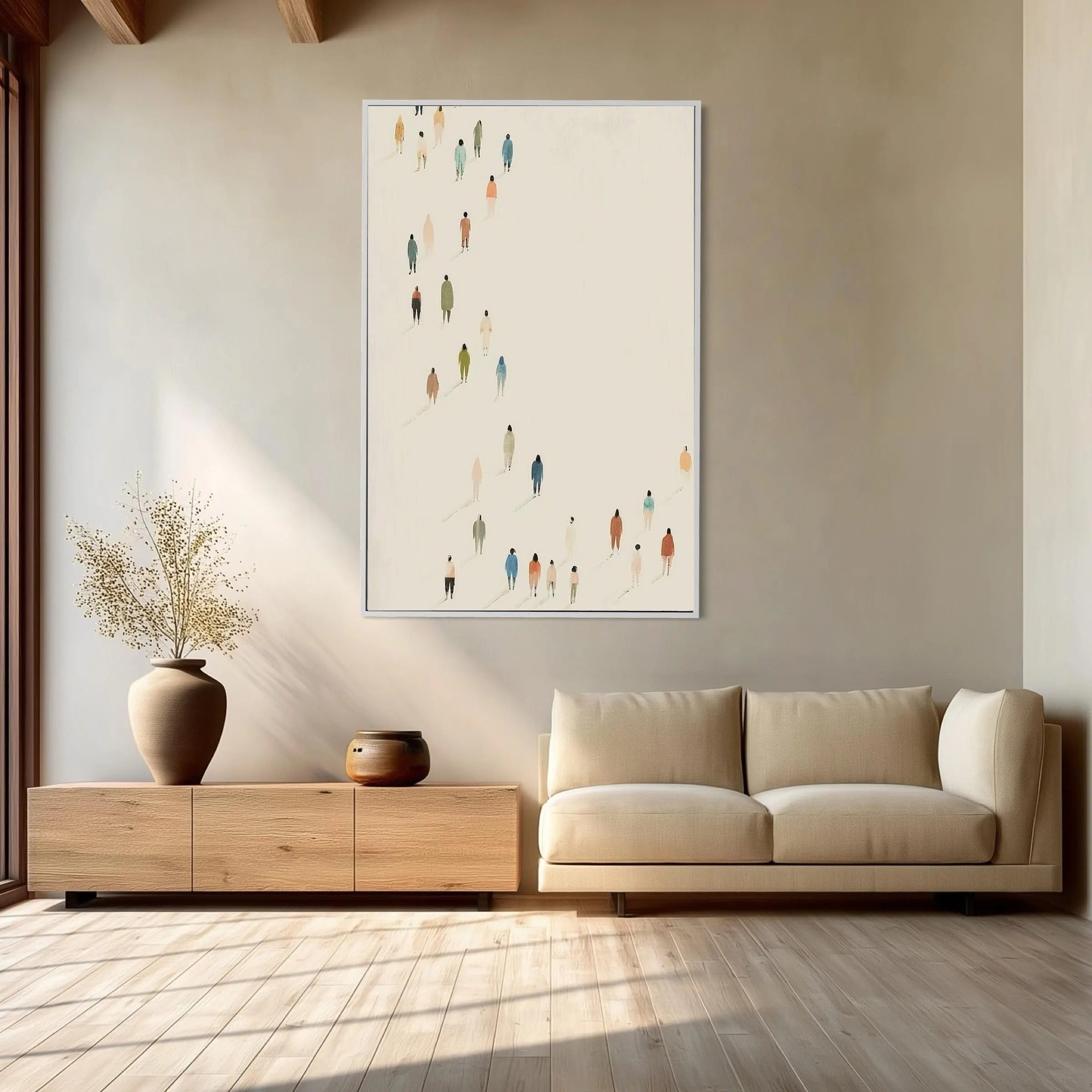 Flow - Large Wall Painting