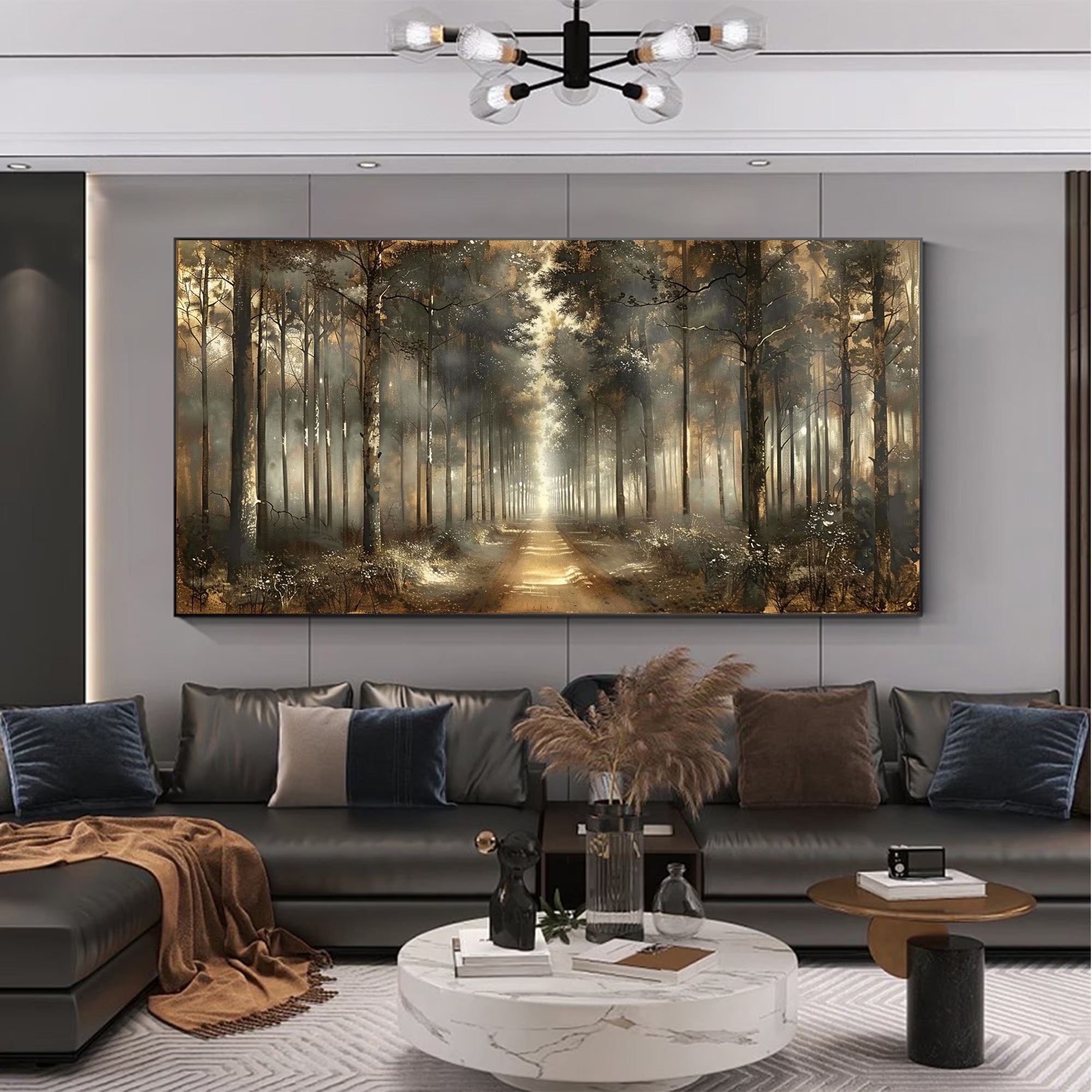 Glade - Large Textured Painting