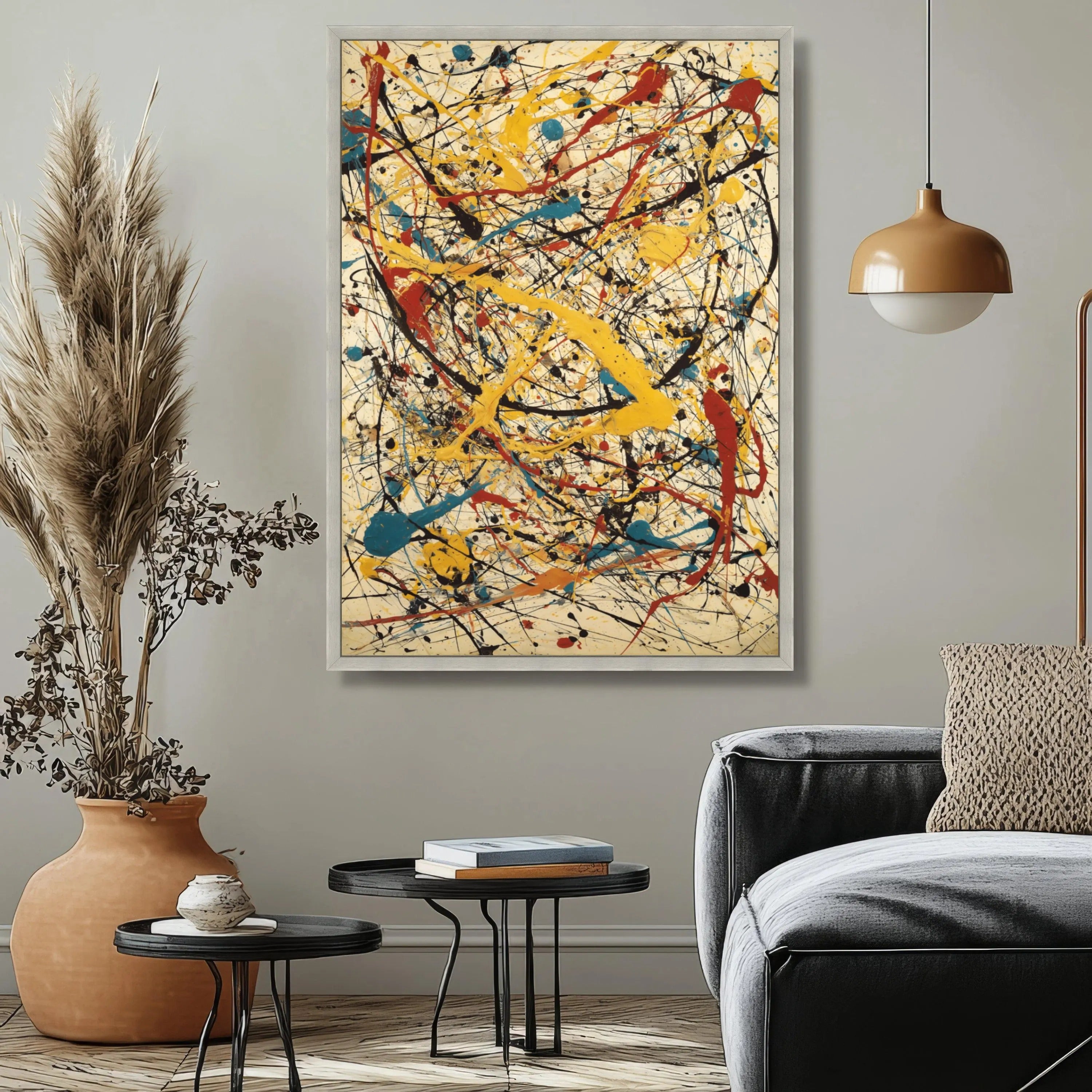 Lines - Large Wall Painting