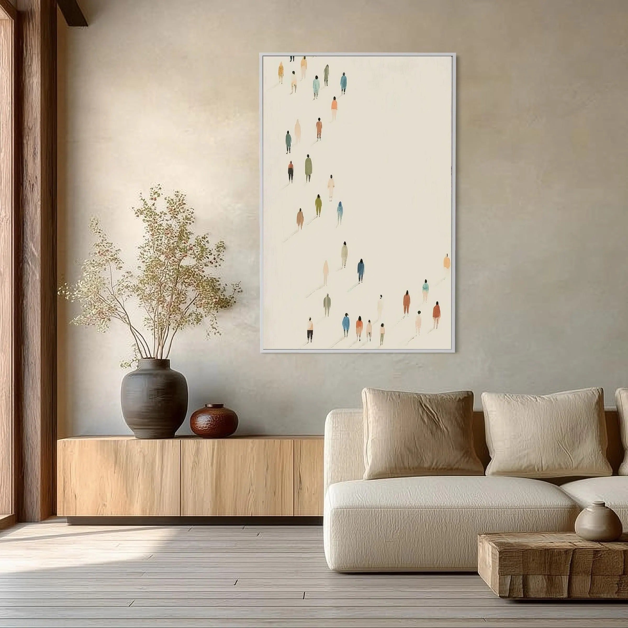 Flow - Large Wall Painting