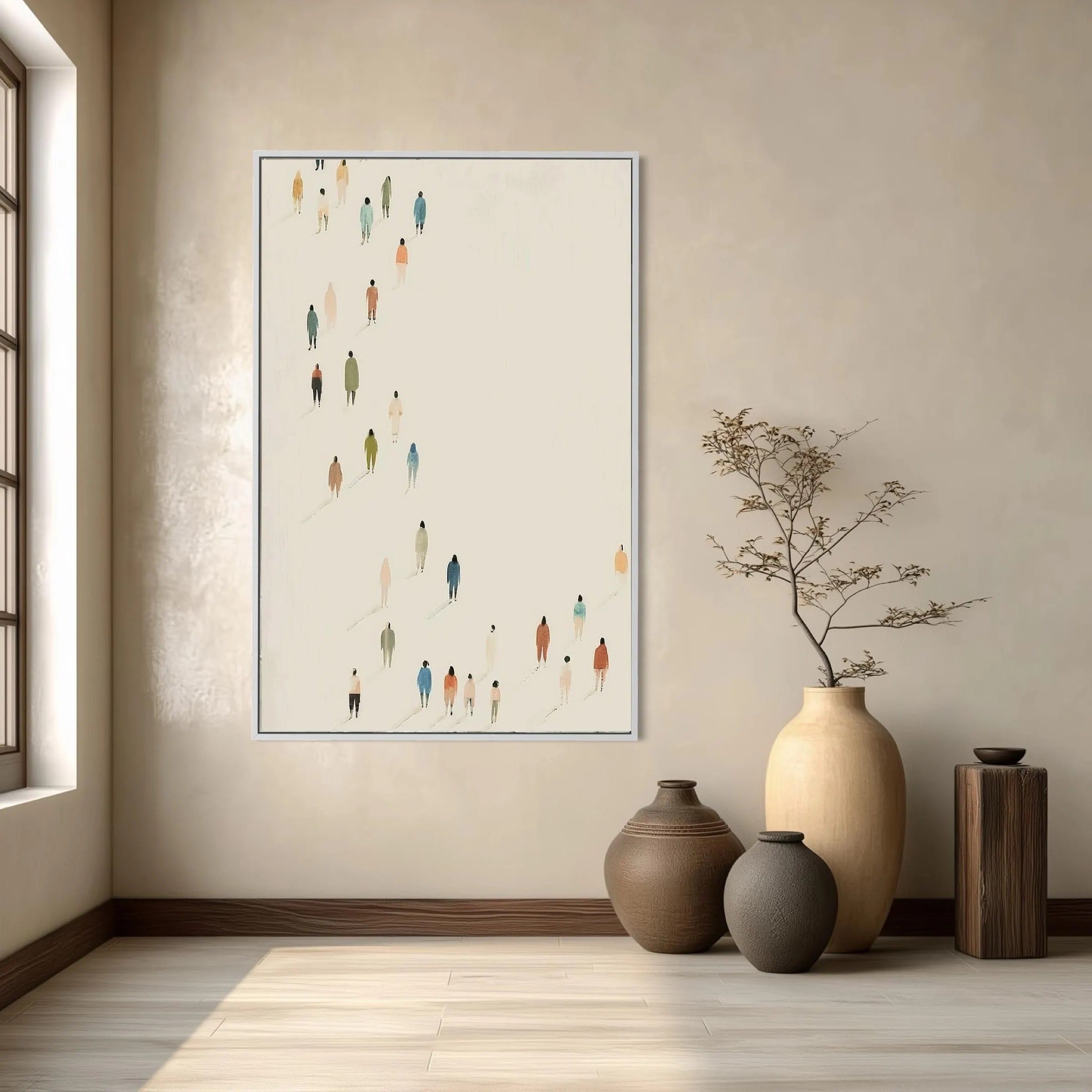 Flow - Large Wall Painting