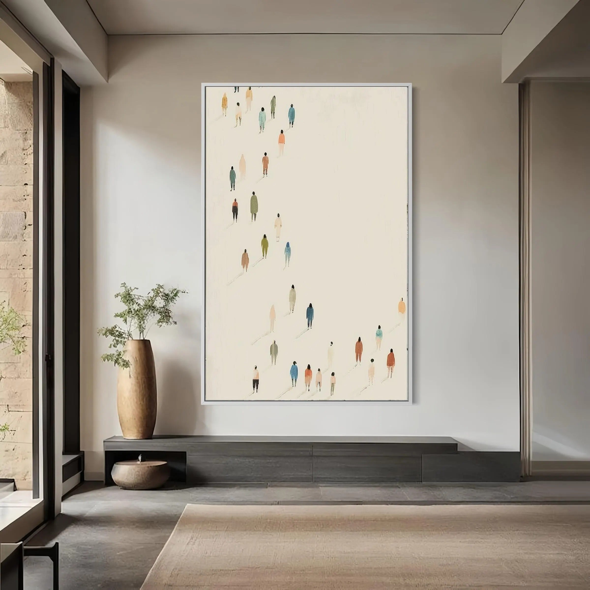 Flow - Large Wall Painting