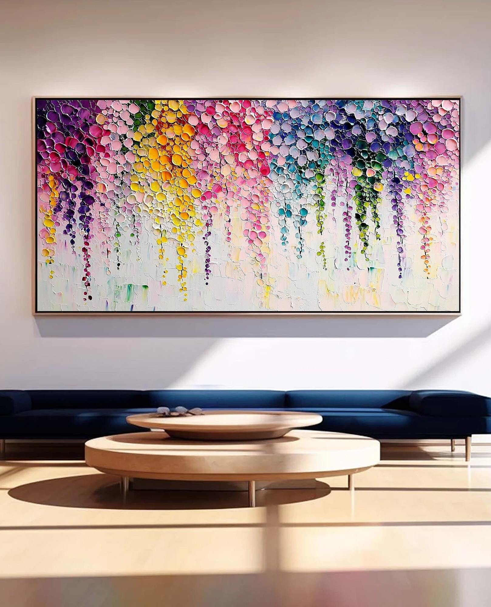 Splendor - Large Abstract Textured Painting