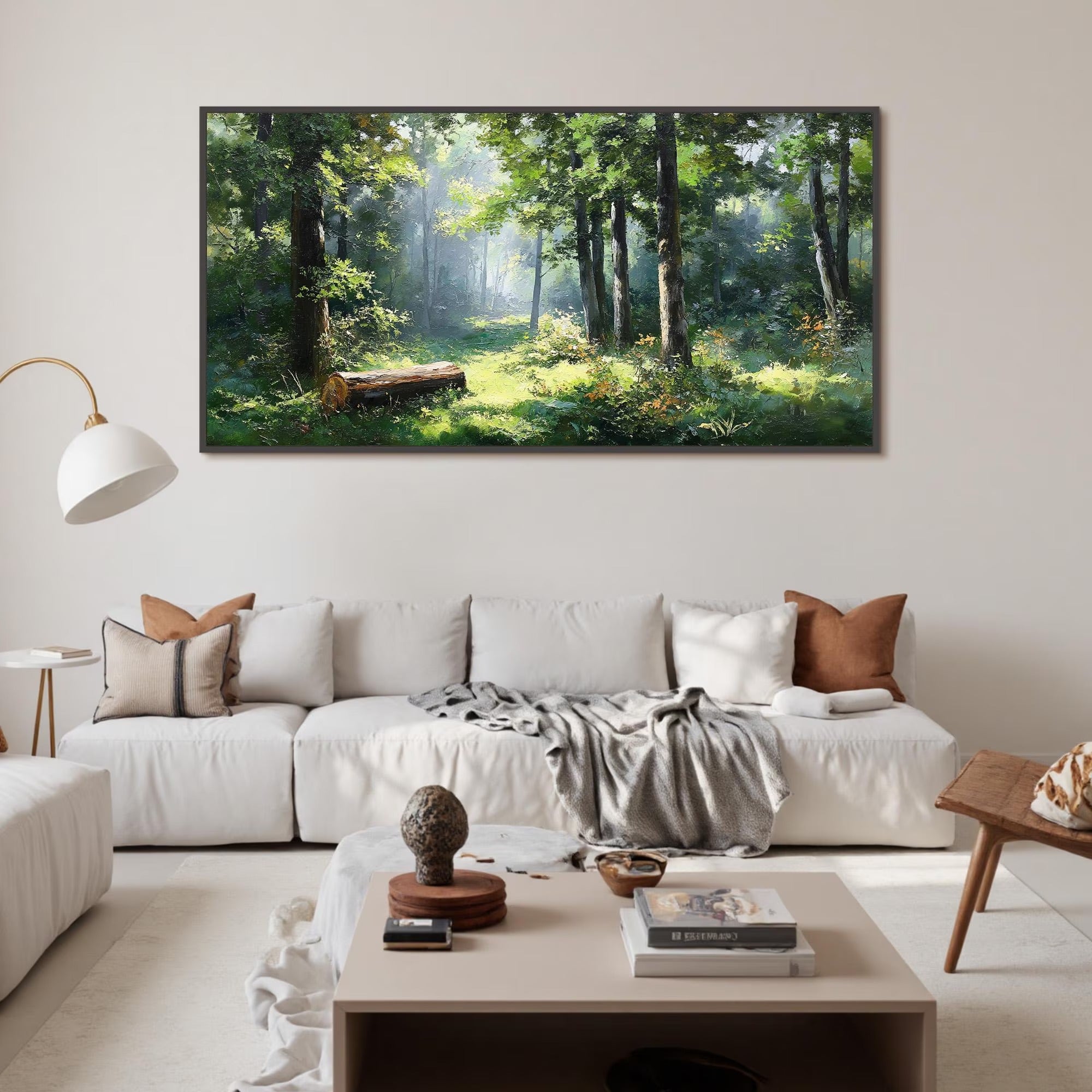 Canopy - Large Textured Painting