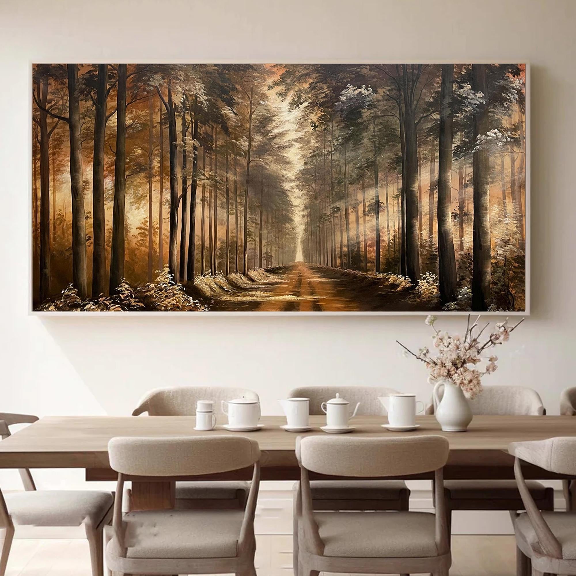 A Beam of Peace - Large Textured Painting