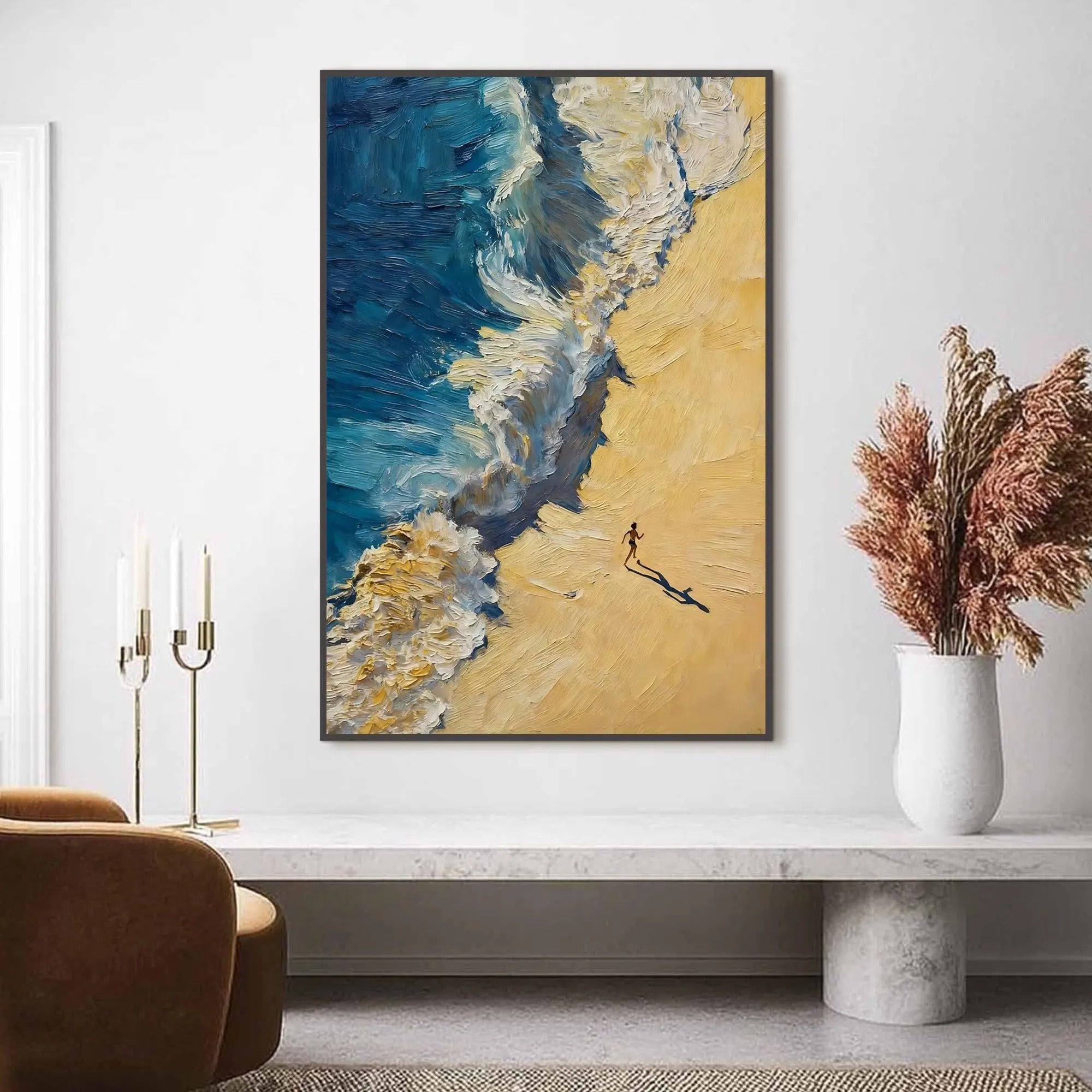 The Gentle Wave - Large Wall Painting
