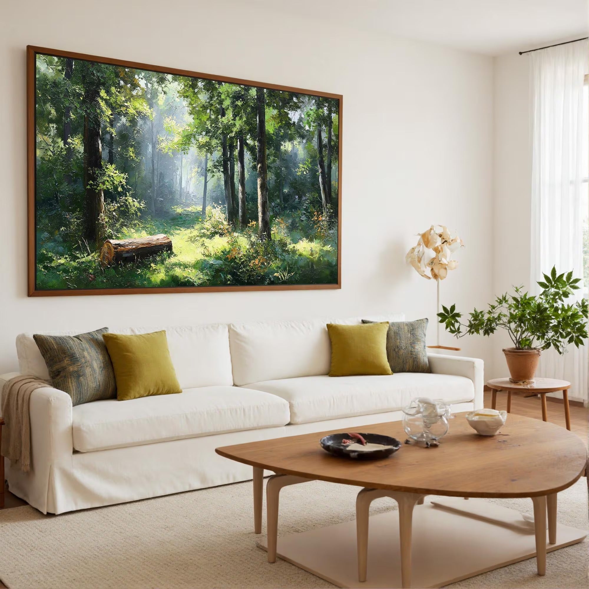 Canopy - Large Textured Painting
