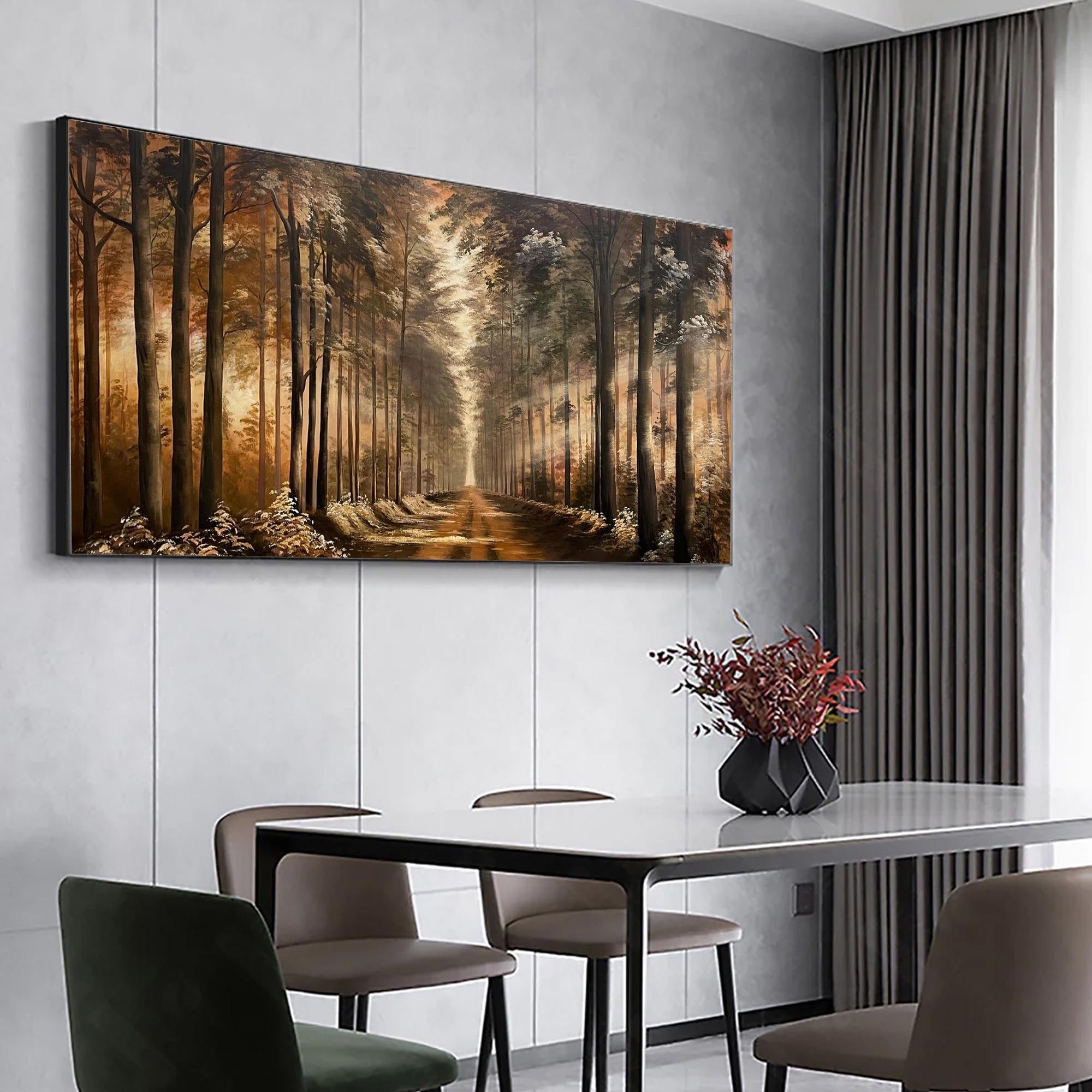 A Beam of Peace - Large Textured Painting