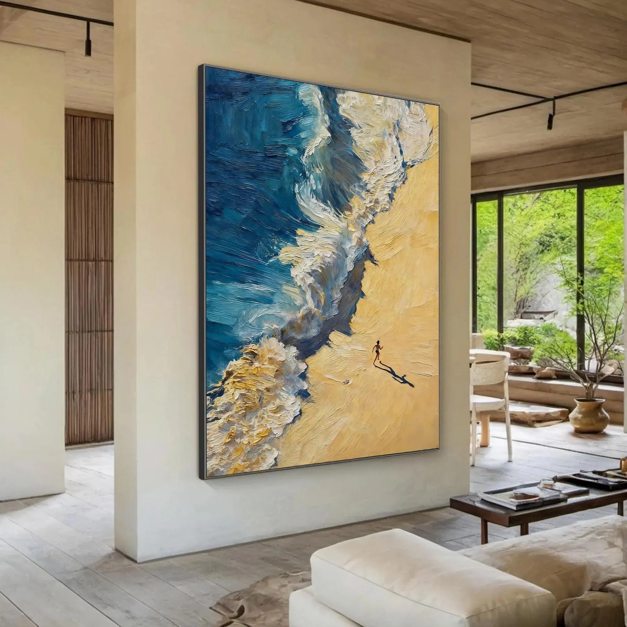 The Gentle Wave - Large Wall Painting
