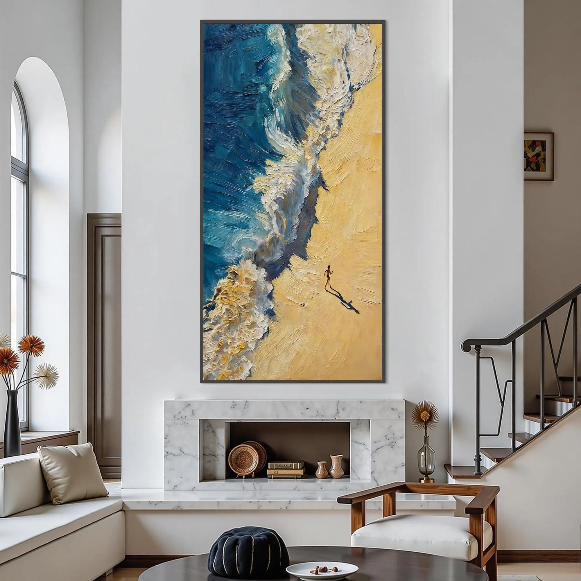 The Gentle Wave - Large Wall Painting