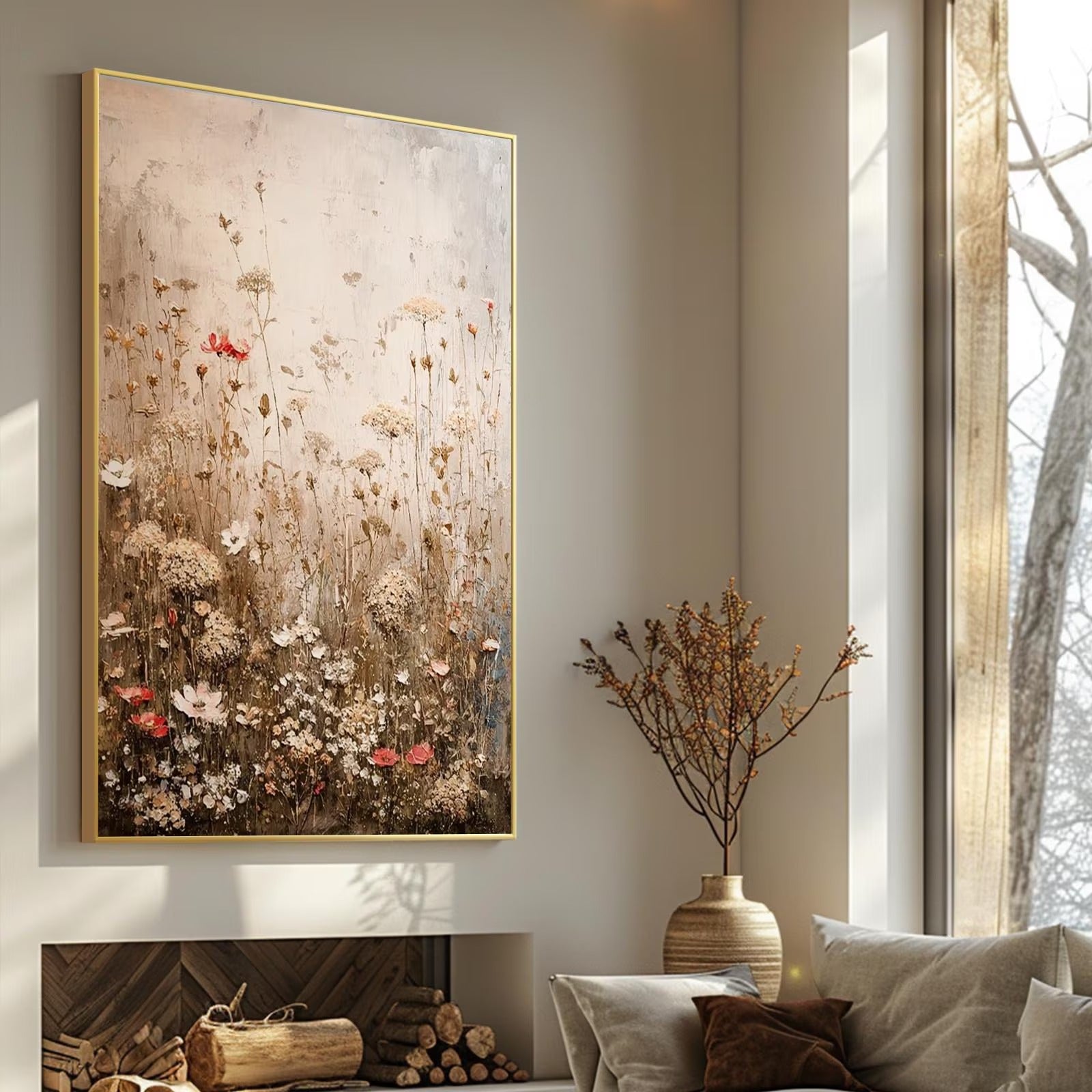 Sweet - Large Textured Painting
