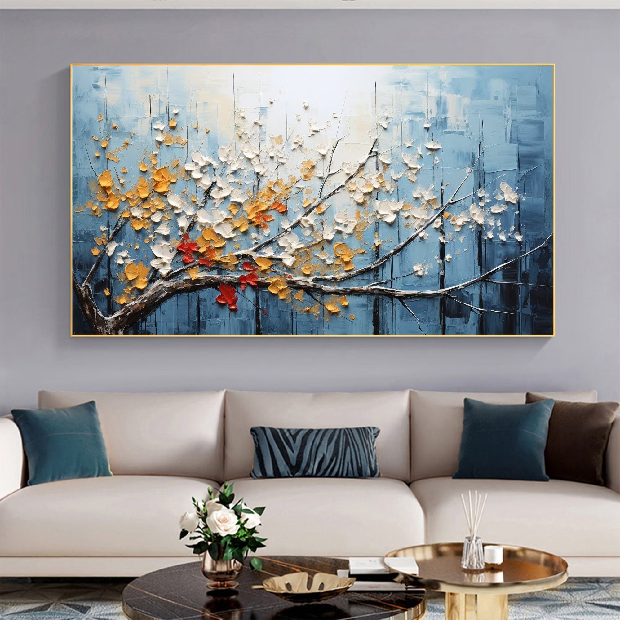 Tip - Large Textured Painting