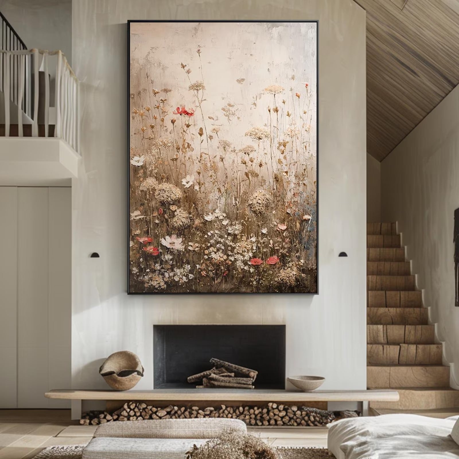 Sweet - Large Textured Painting