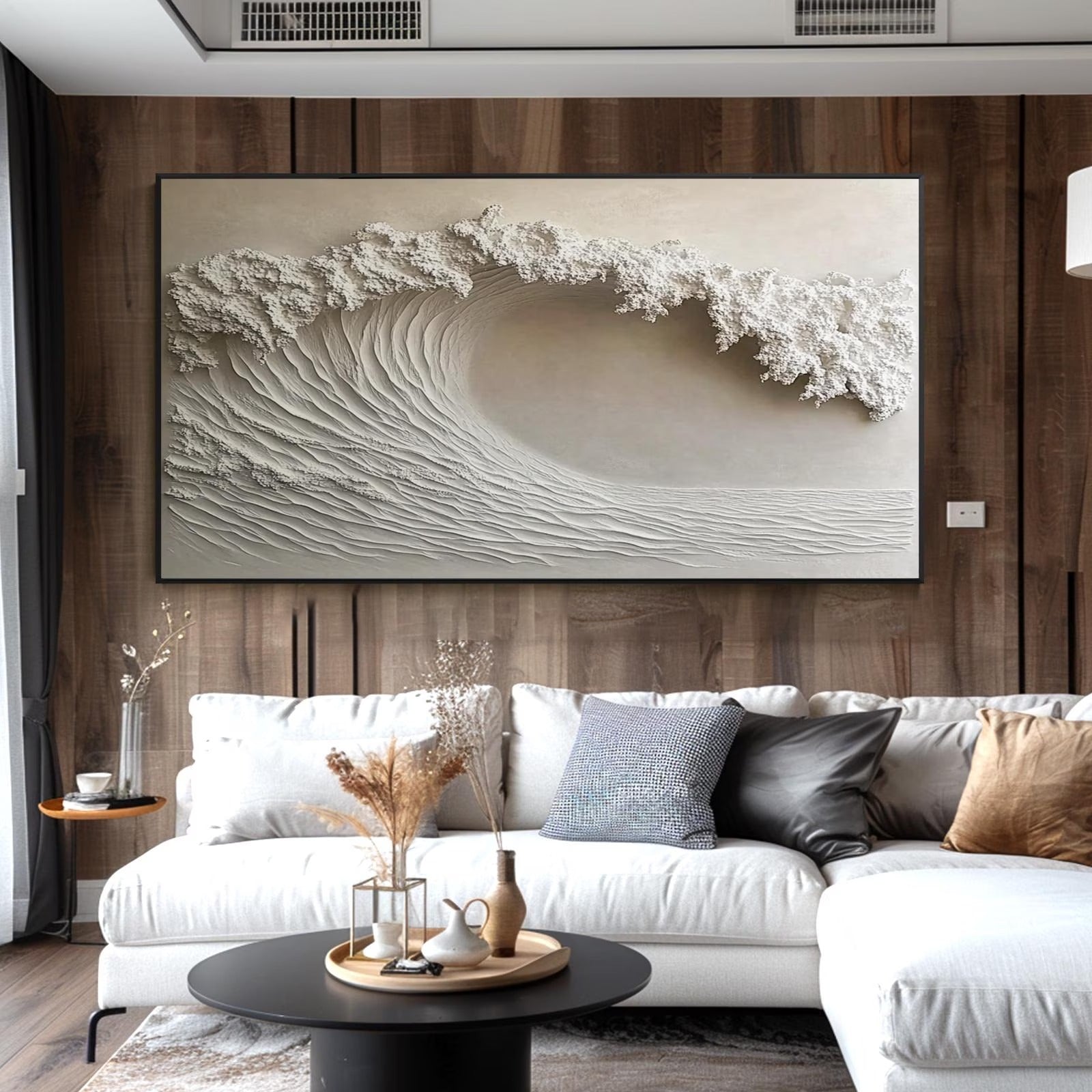 Swell - Large Textured Painting