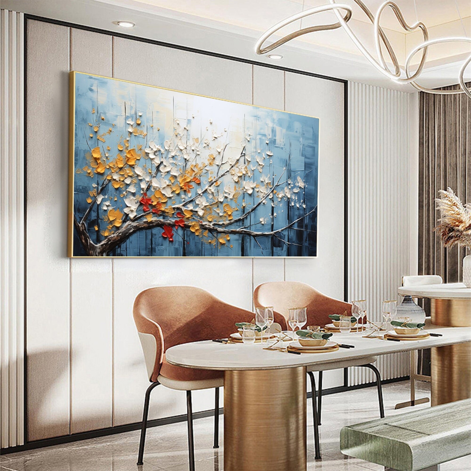 Tip - Large Textured Painting