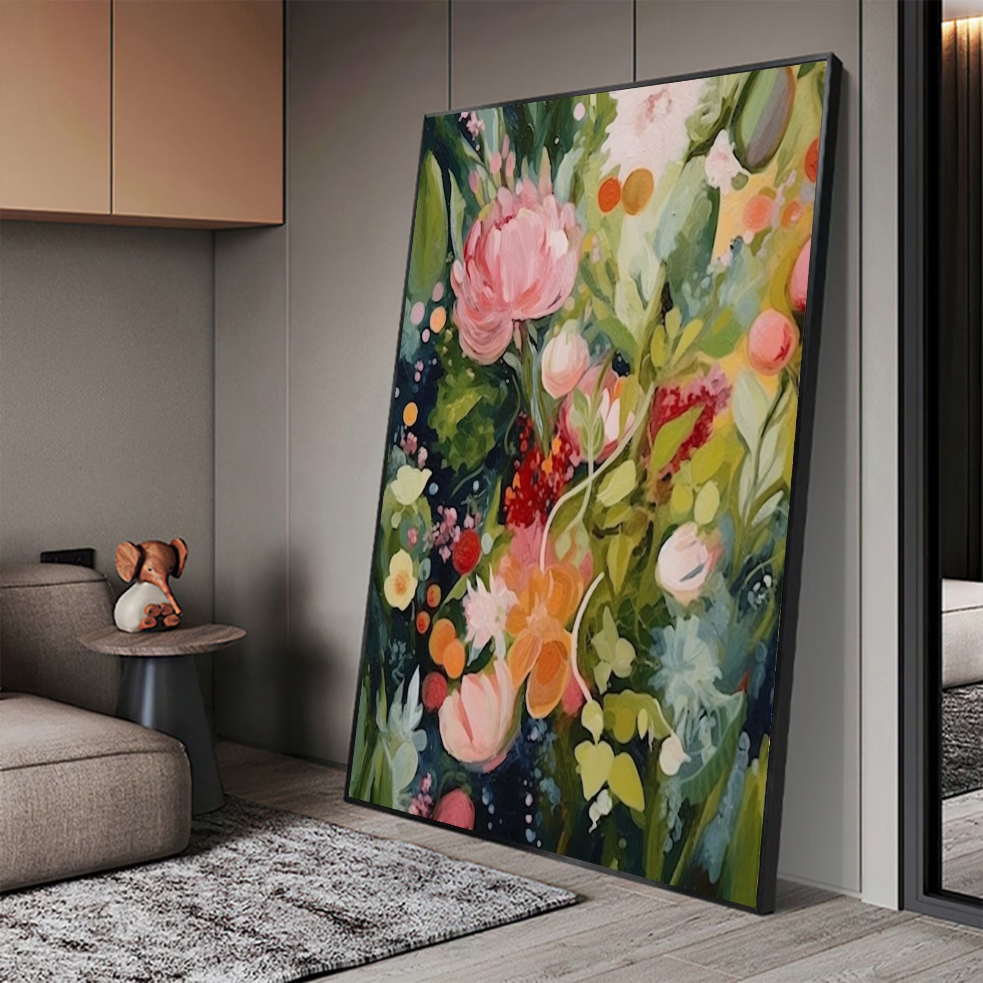 A Field of Joy - Large Textured Painting
