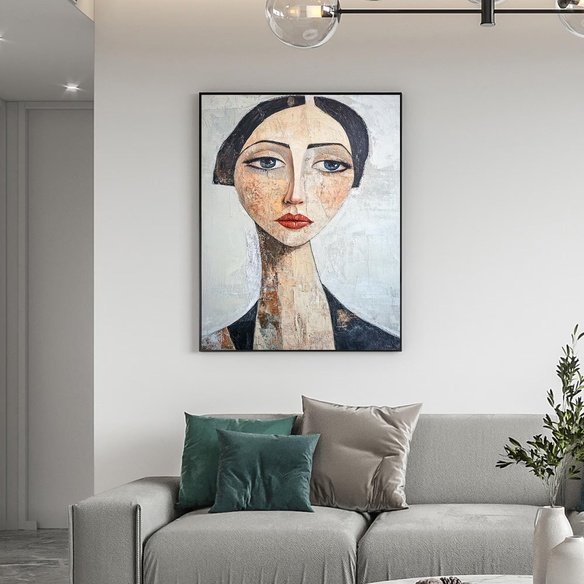 Kind - Large Textured Painting