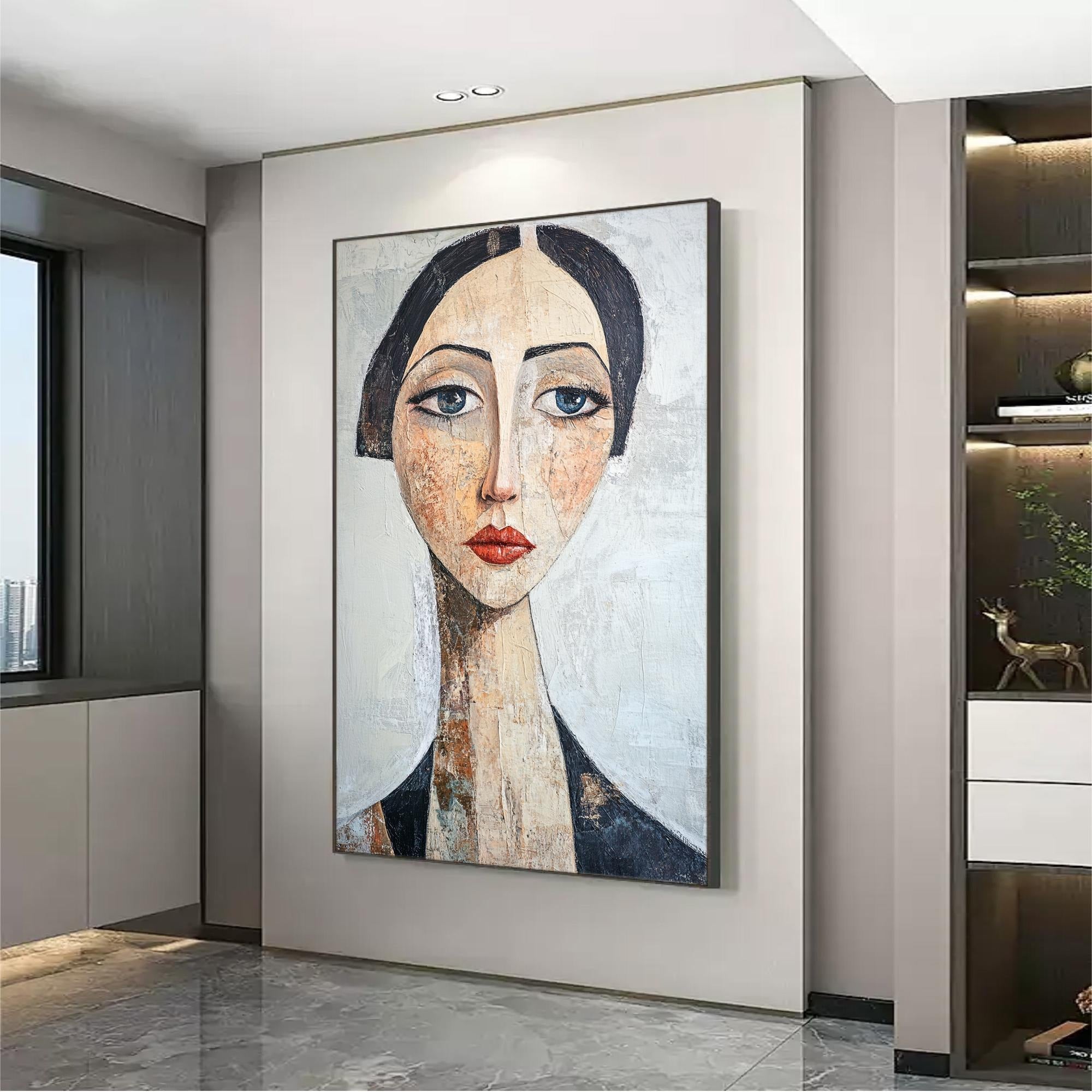 Kind - Large Textured Painting