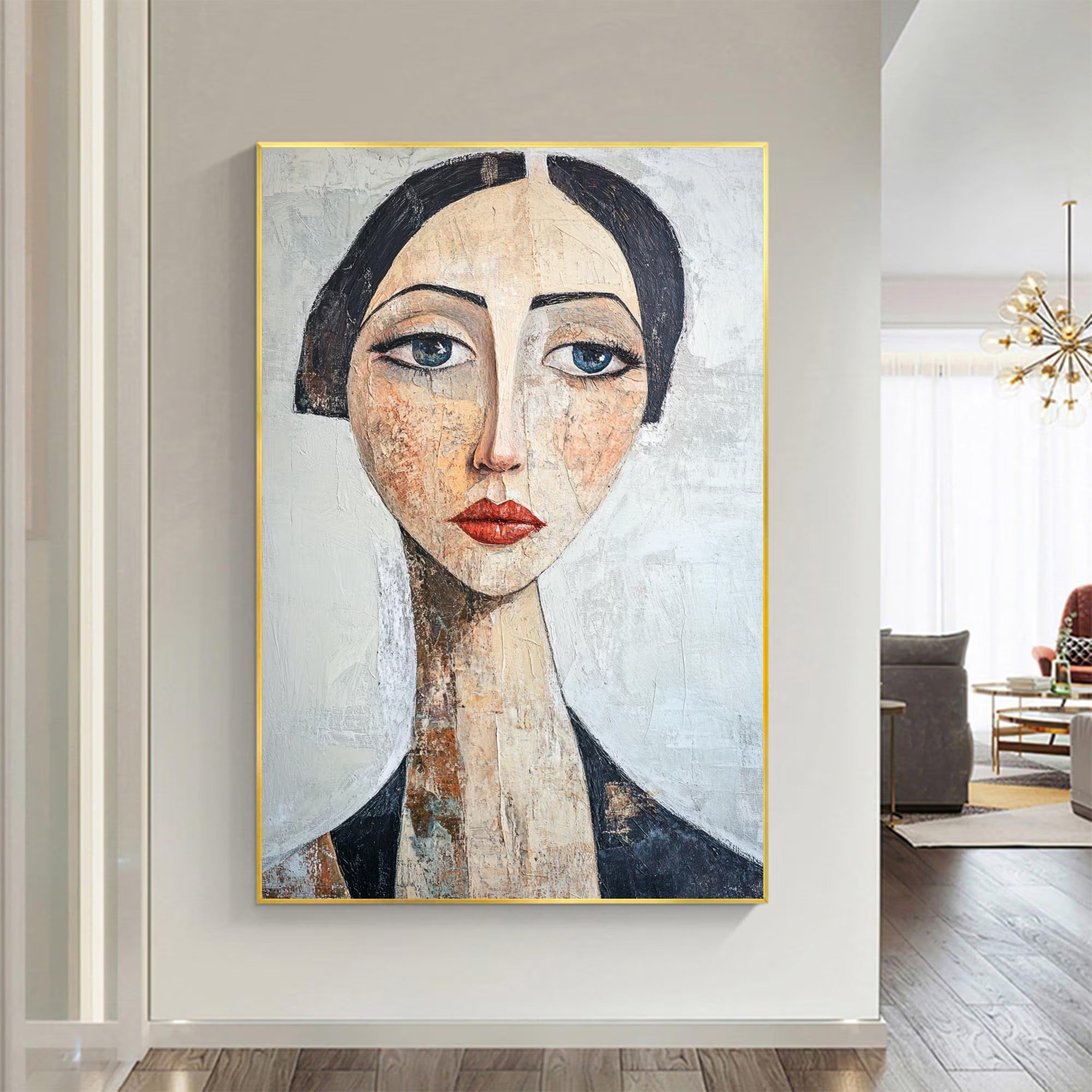 Kind - Large Textured Painting