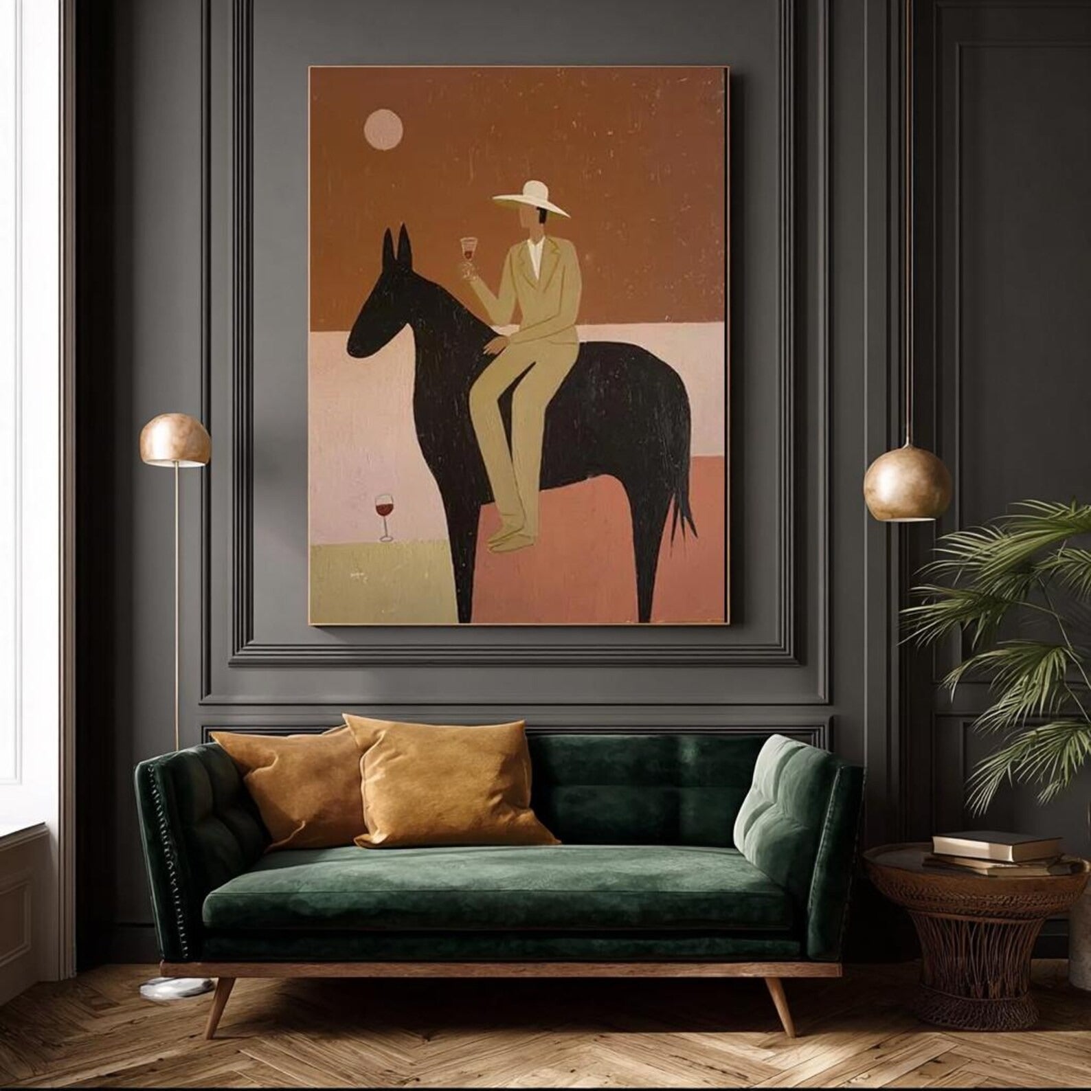 Ride - Large Wall Painting