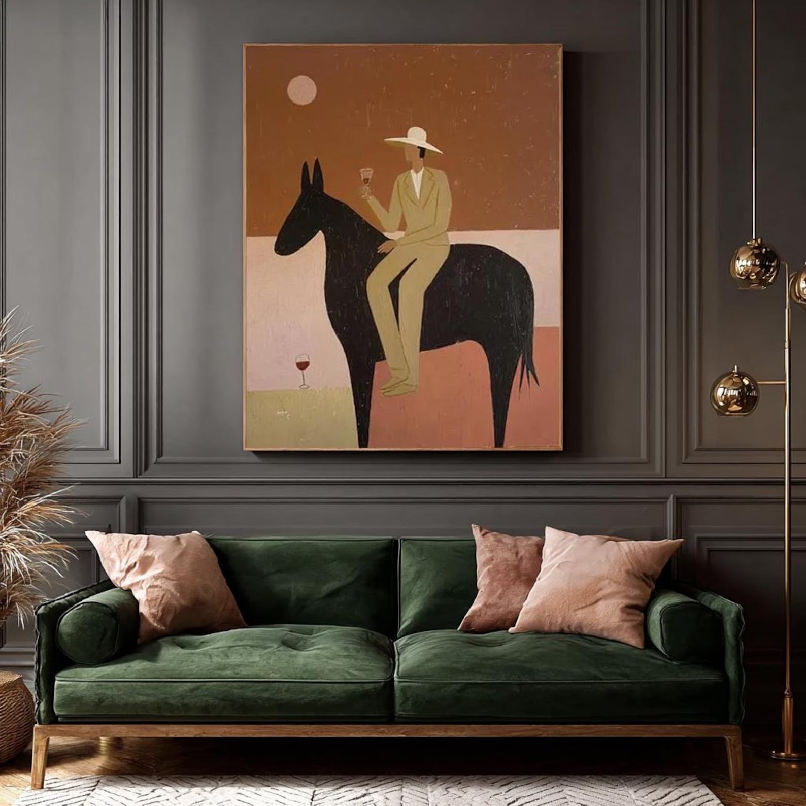 Ride - Large Wall Painting