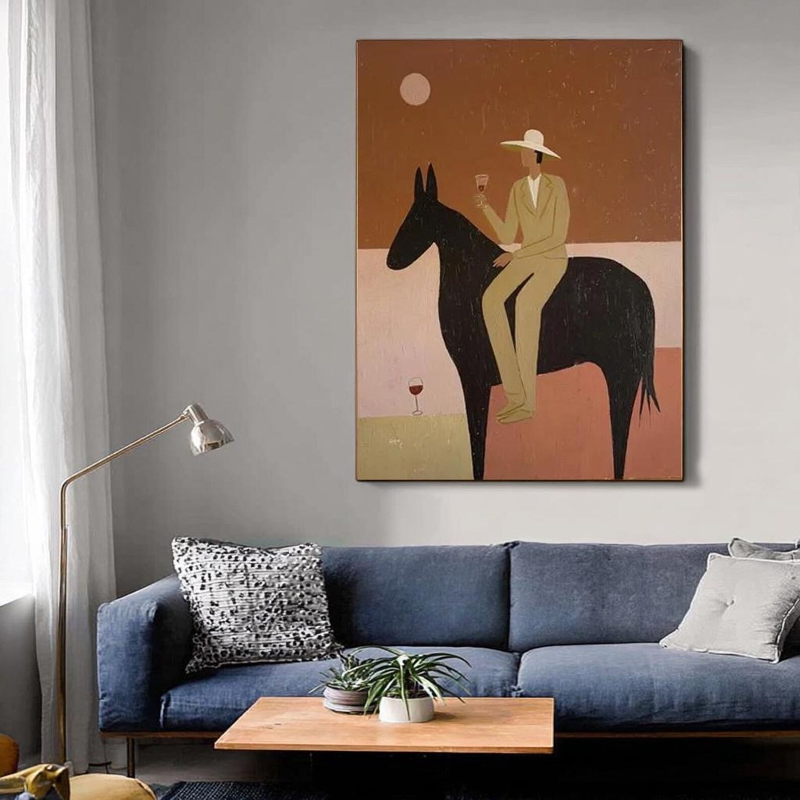 Ride - Large Wall Painting