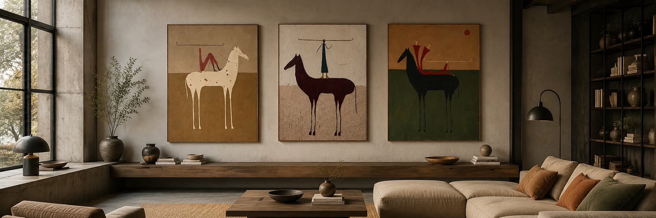 Vintage Americana Art