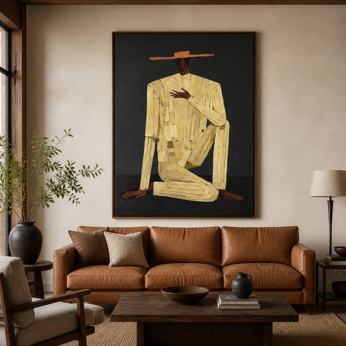 Modern Western Cowboy Wall Art | The Quiet Vaquero